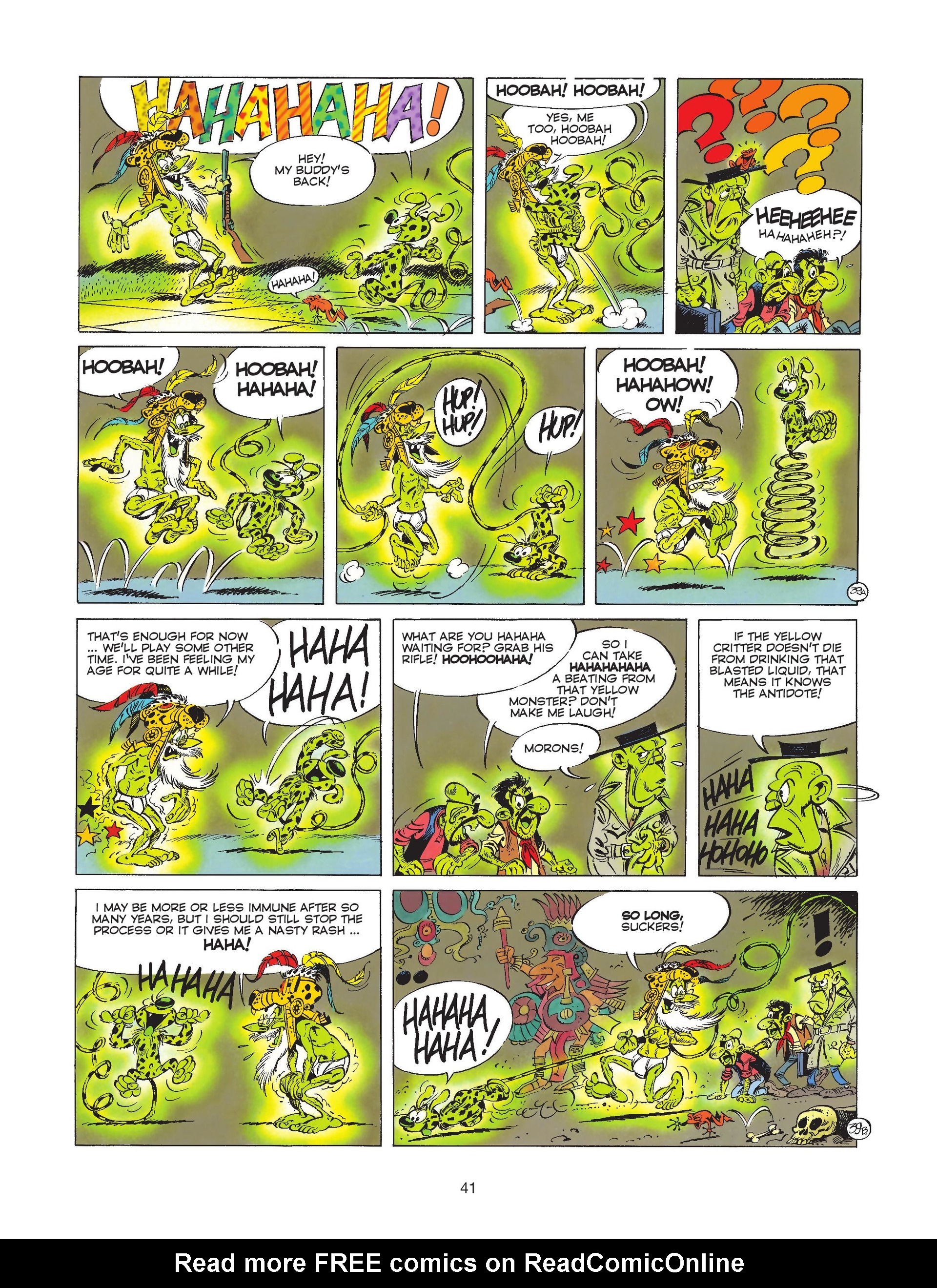 Read online Marsupilami comic -  Issue #8 - 43