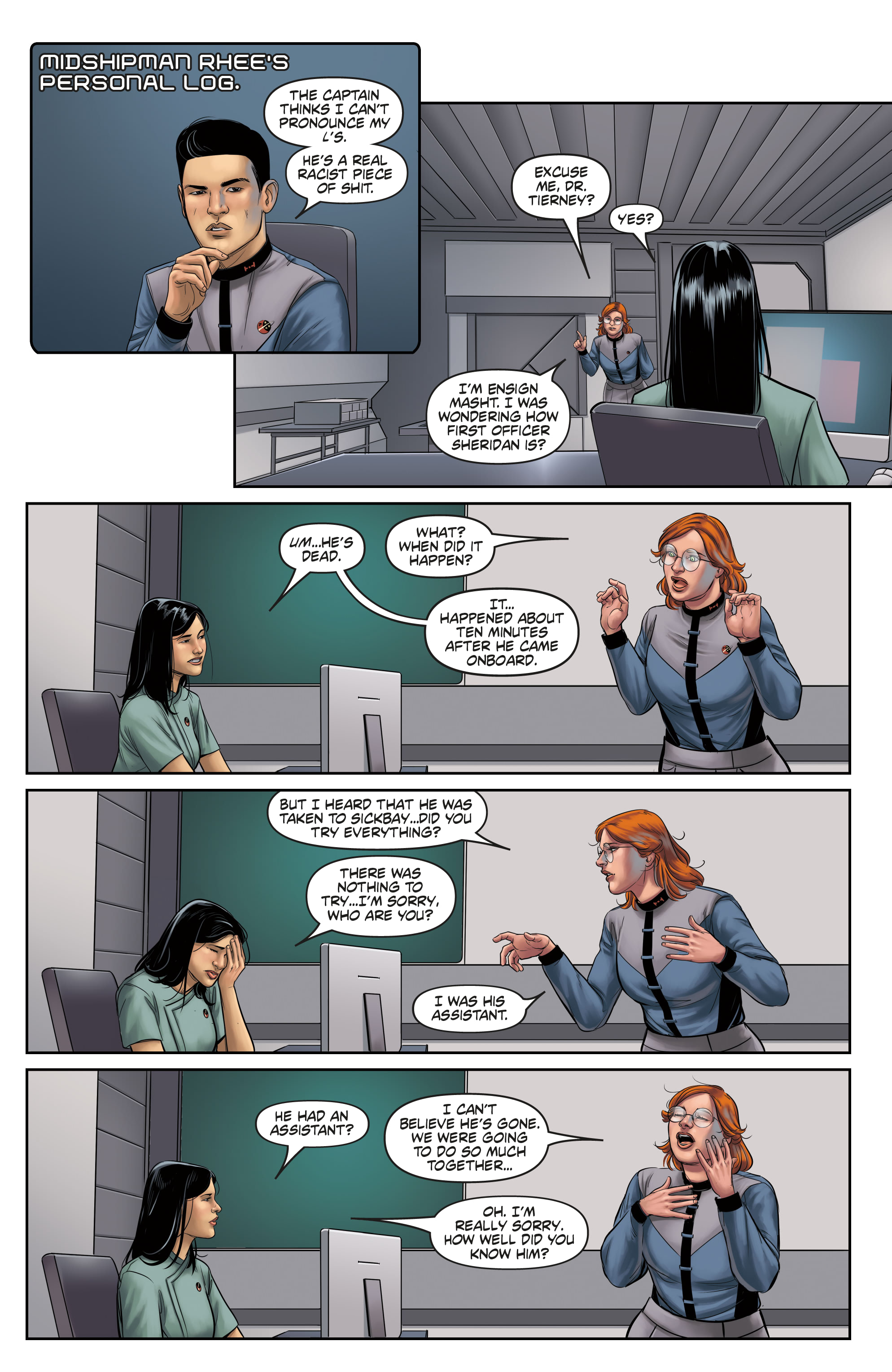 Read online Space Job comic -  Issue #3 - 4