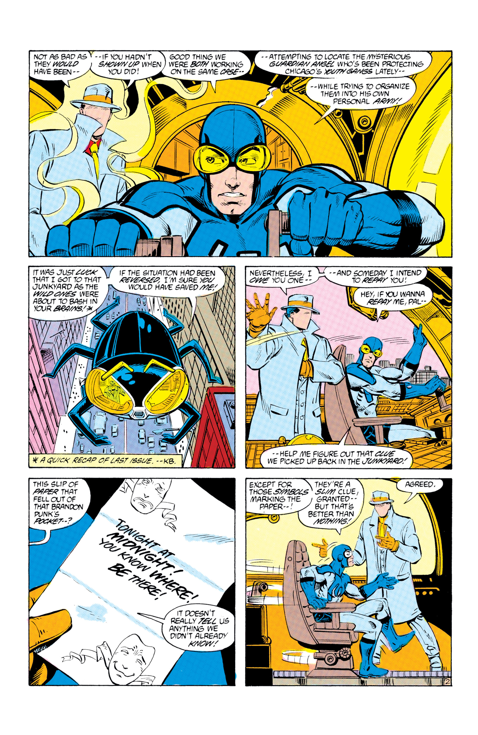 Read online Blue Beetle (1986) comic -  Issue #6 - 3