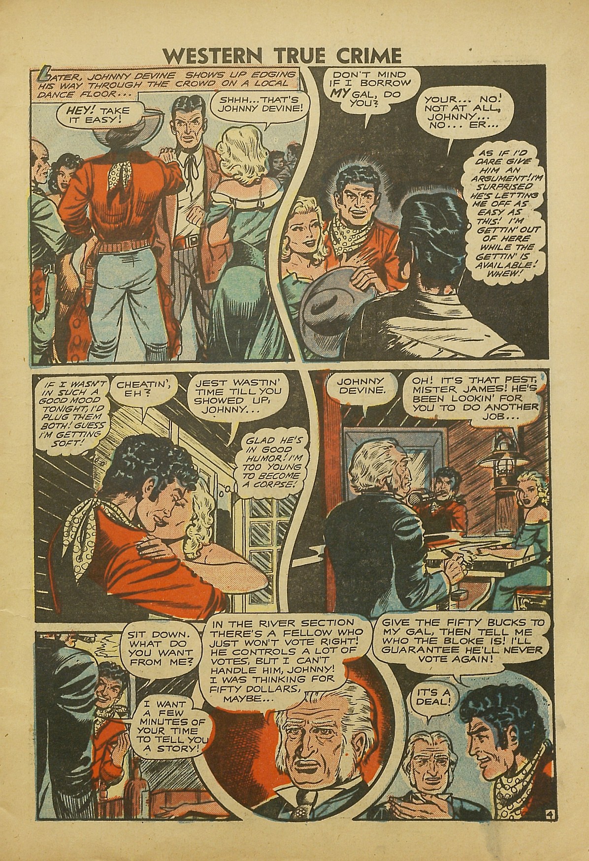 Read online Western True Crime comic -  Issue #3 - 5