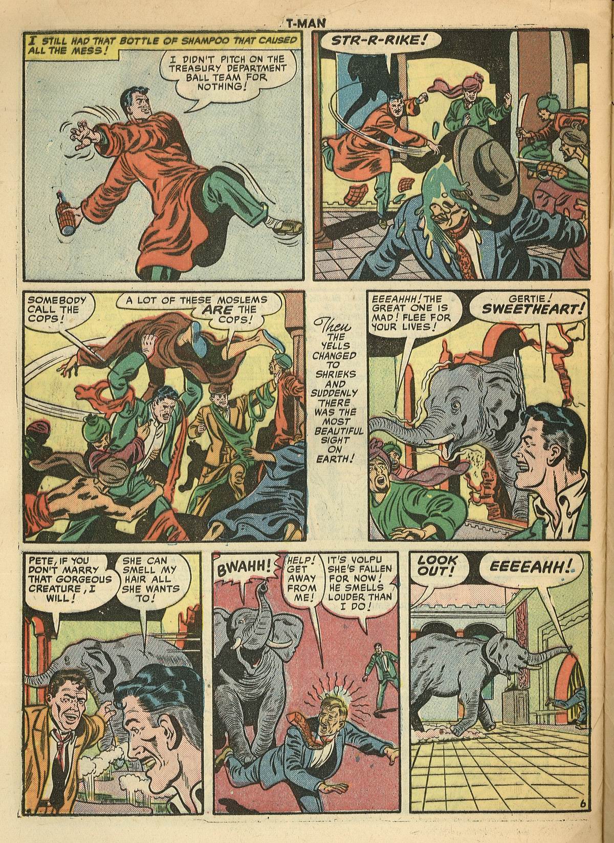 Read online T-Man: World Wide Trouble Shooter comic -  Issue #1 - 32