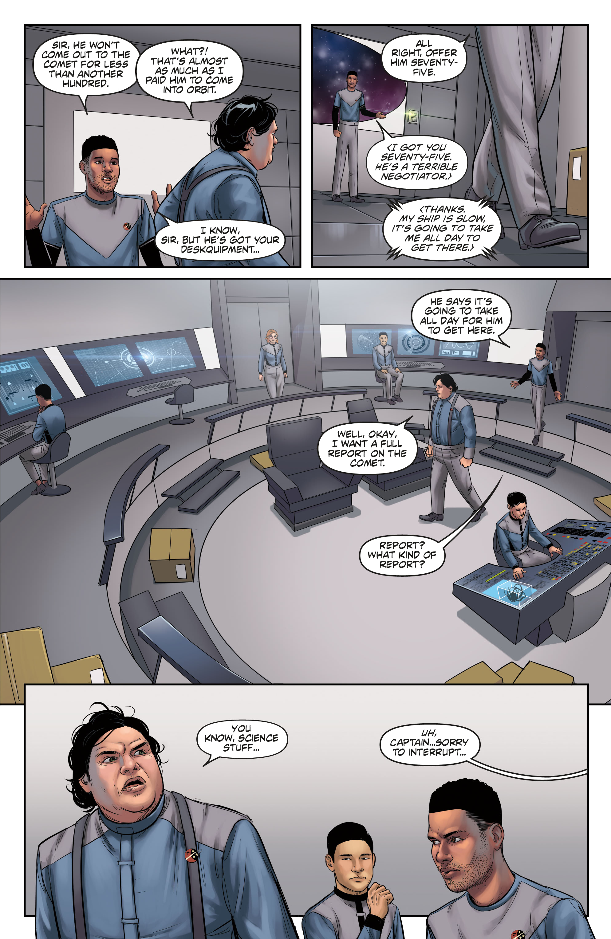 Read online Space Job comic -  Issue #3 - 11