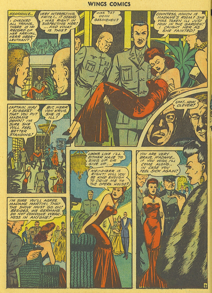 Read online Wings Comics comic -  Issue #42 - 46