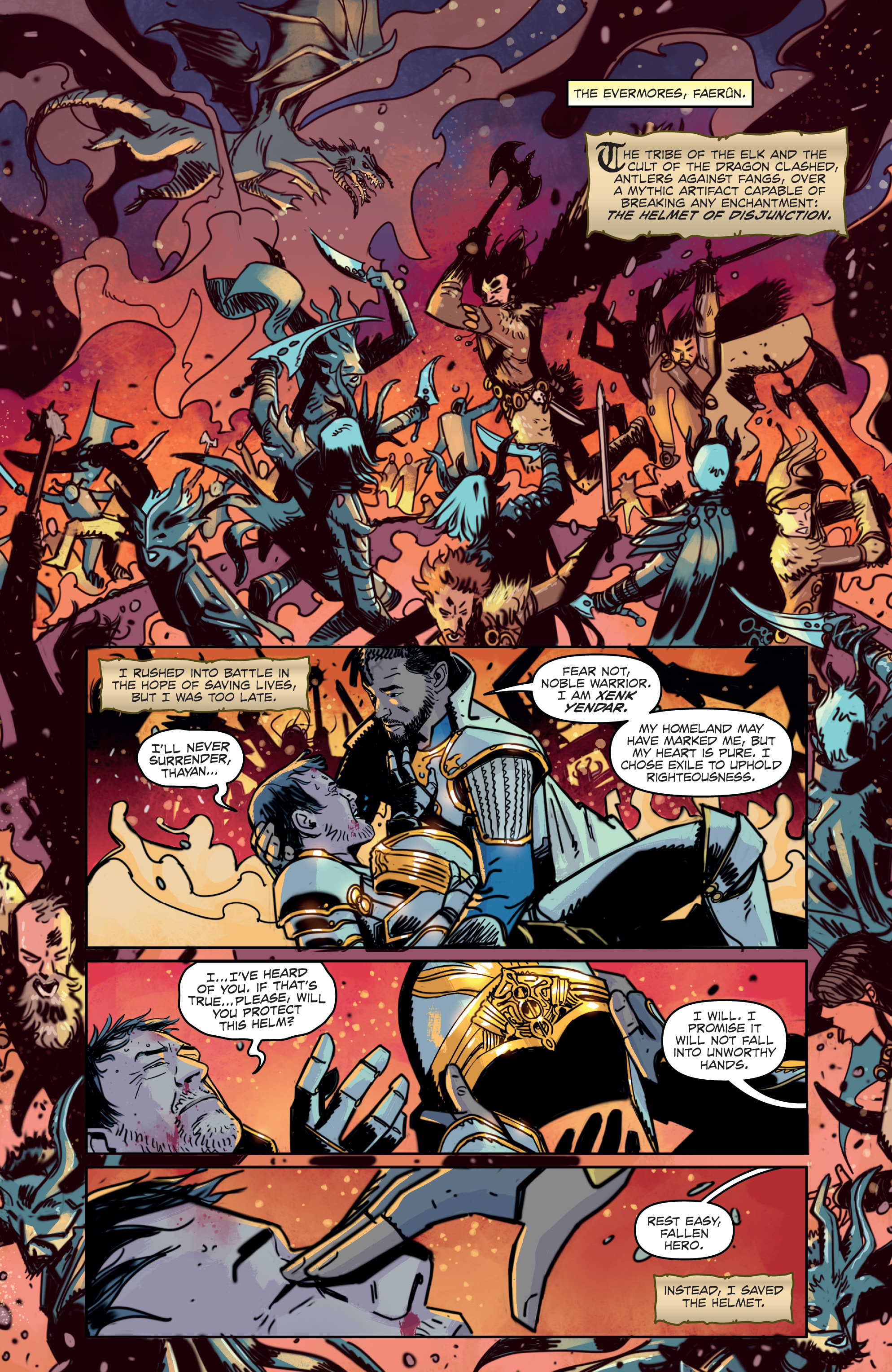 Read online Dungeons & Dragons: Honor Among Thieves - The Feast of the Moon comic -  Issue # TPB - 64