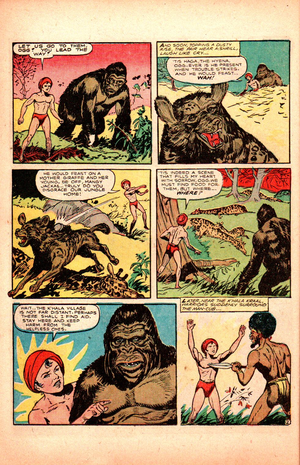 Read online Wambi Jungle Boy comic -  Issue #6 - 36