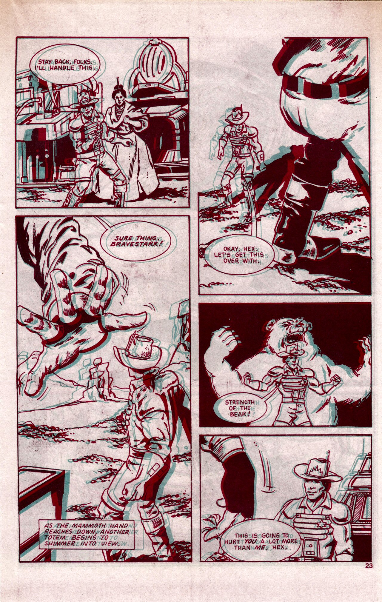 Read online Blackthorne 3-D Series comic -  Issue #27 - 25