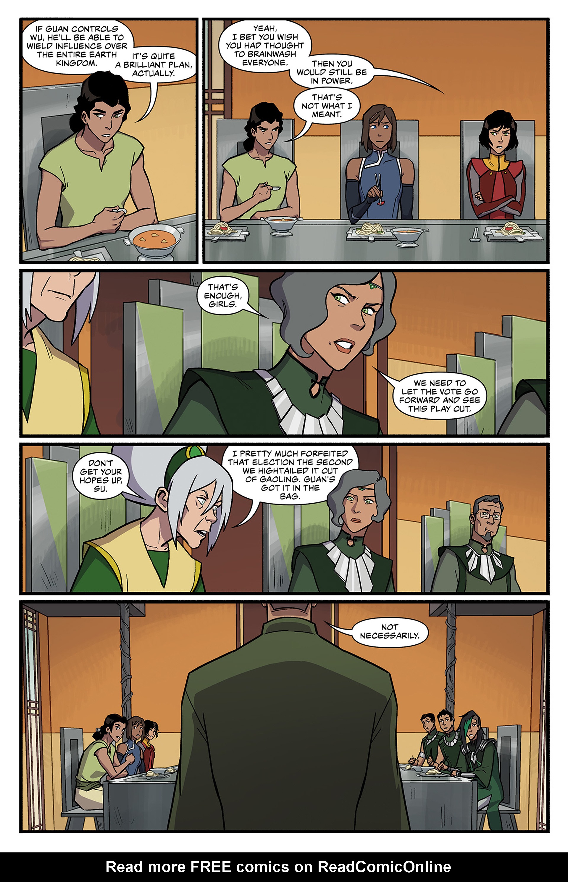Read online The Legend of Korra: Ruins of the Empire Omnibus comic -  Issue # TPB (Part 2) - 60
