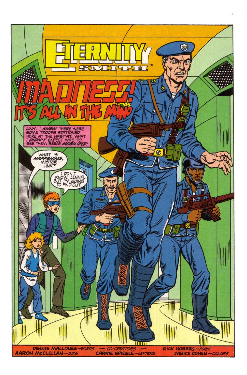 Read online Eternity Smith (1987) comic -  Issue #5 - 7