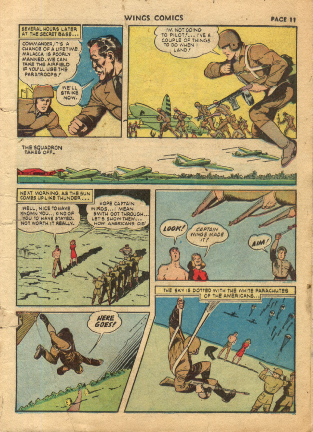 Read online Wings Comics comic -  Issue #21 - 13