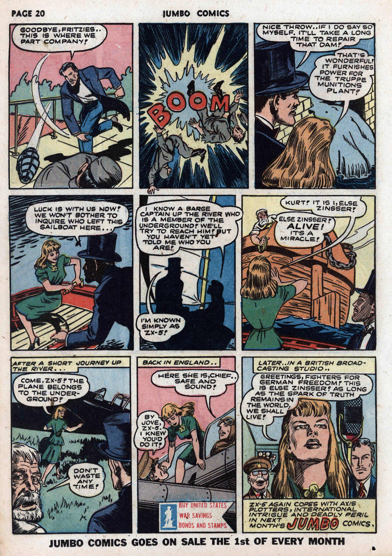 Read online Jumbo Comics comic -  Issue #48 - 22