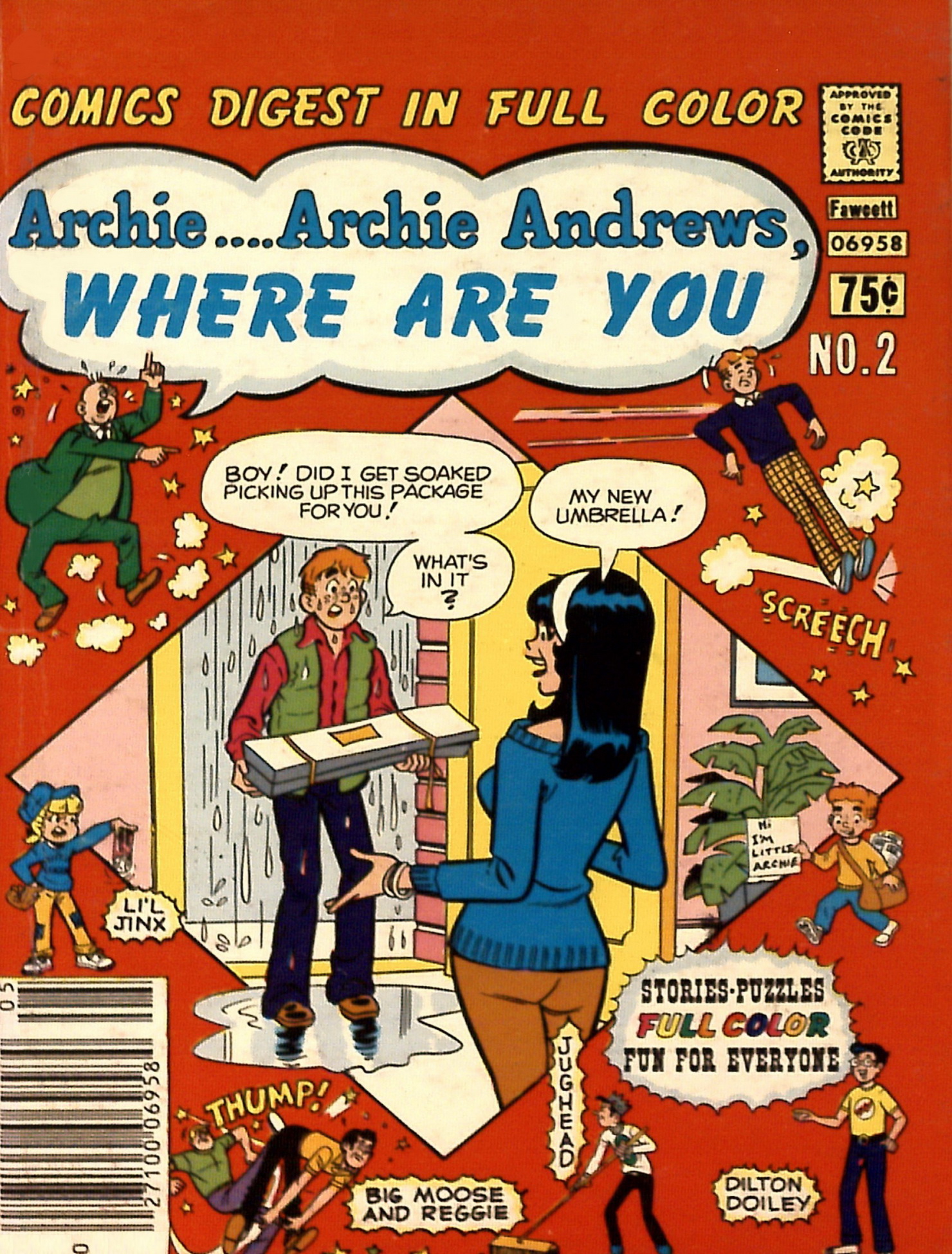 Read online Archie...Archie Andrews, Where Are You? Digest Magazine comic -  Issue #2 - 1