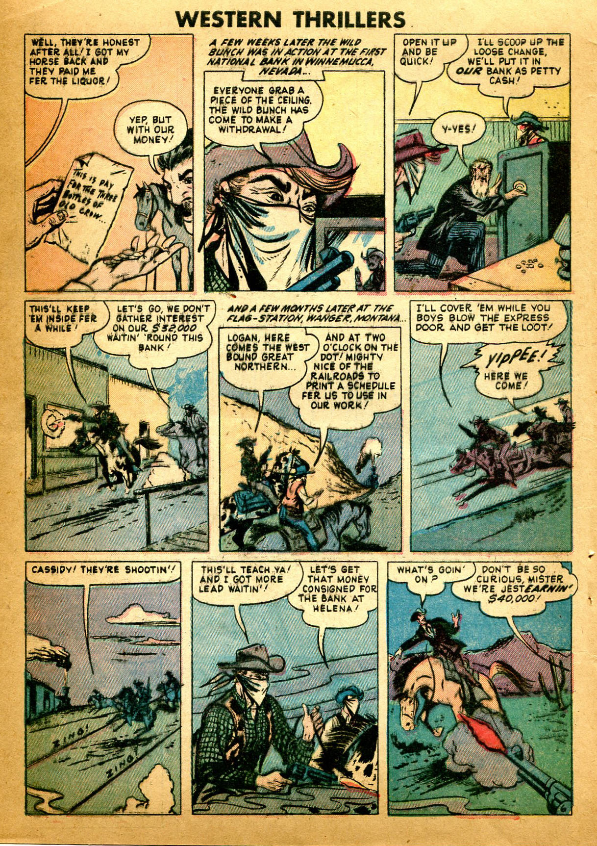 Read online Western Thrillers (1948) comic -  Issue #5 - 30