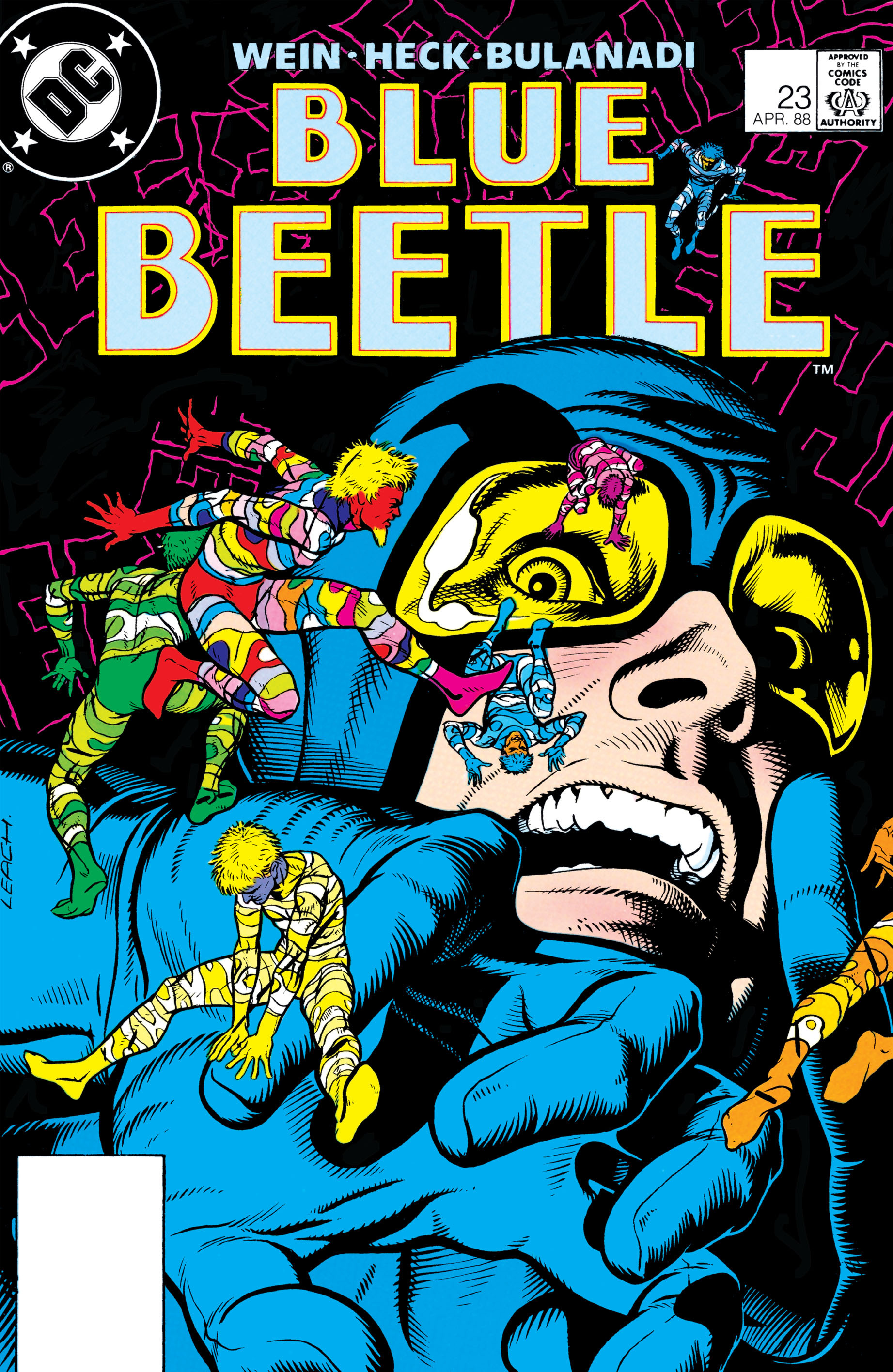 Read online Blue Beetle (1986) comic -  Issue #23 - 1