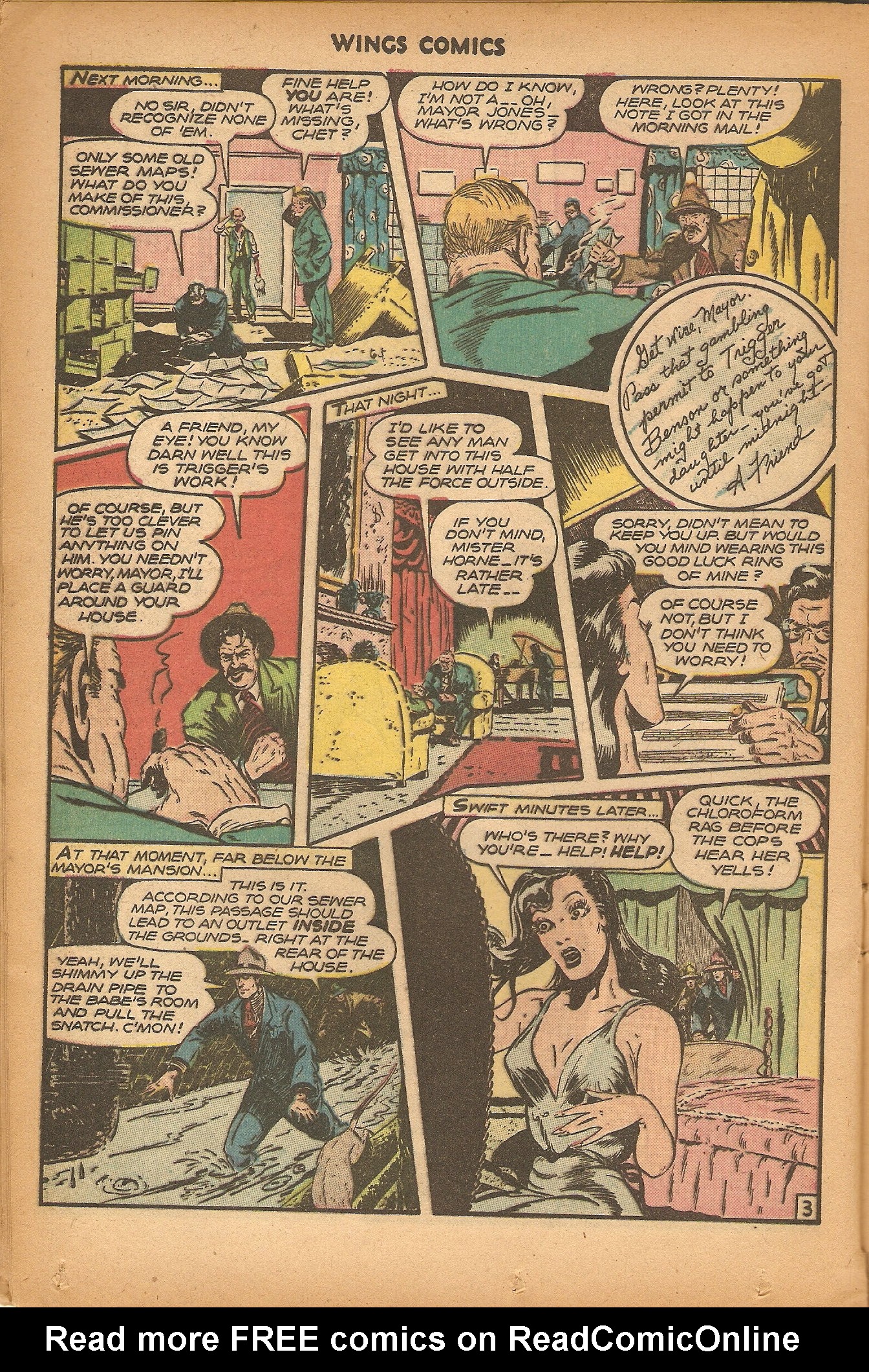 Read online Wings Comics comic -  Issue #81 - 32