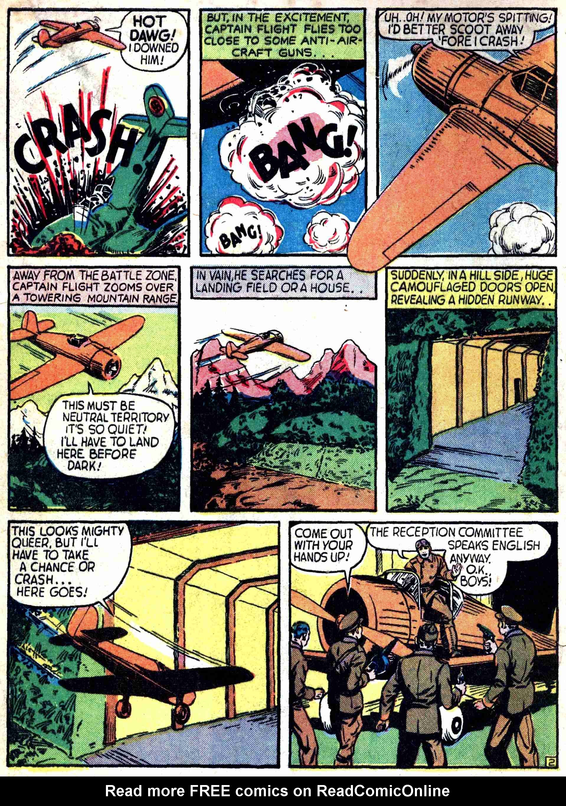 Read online Captain Flight Comics comic -  Issue #5 - 3