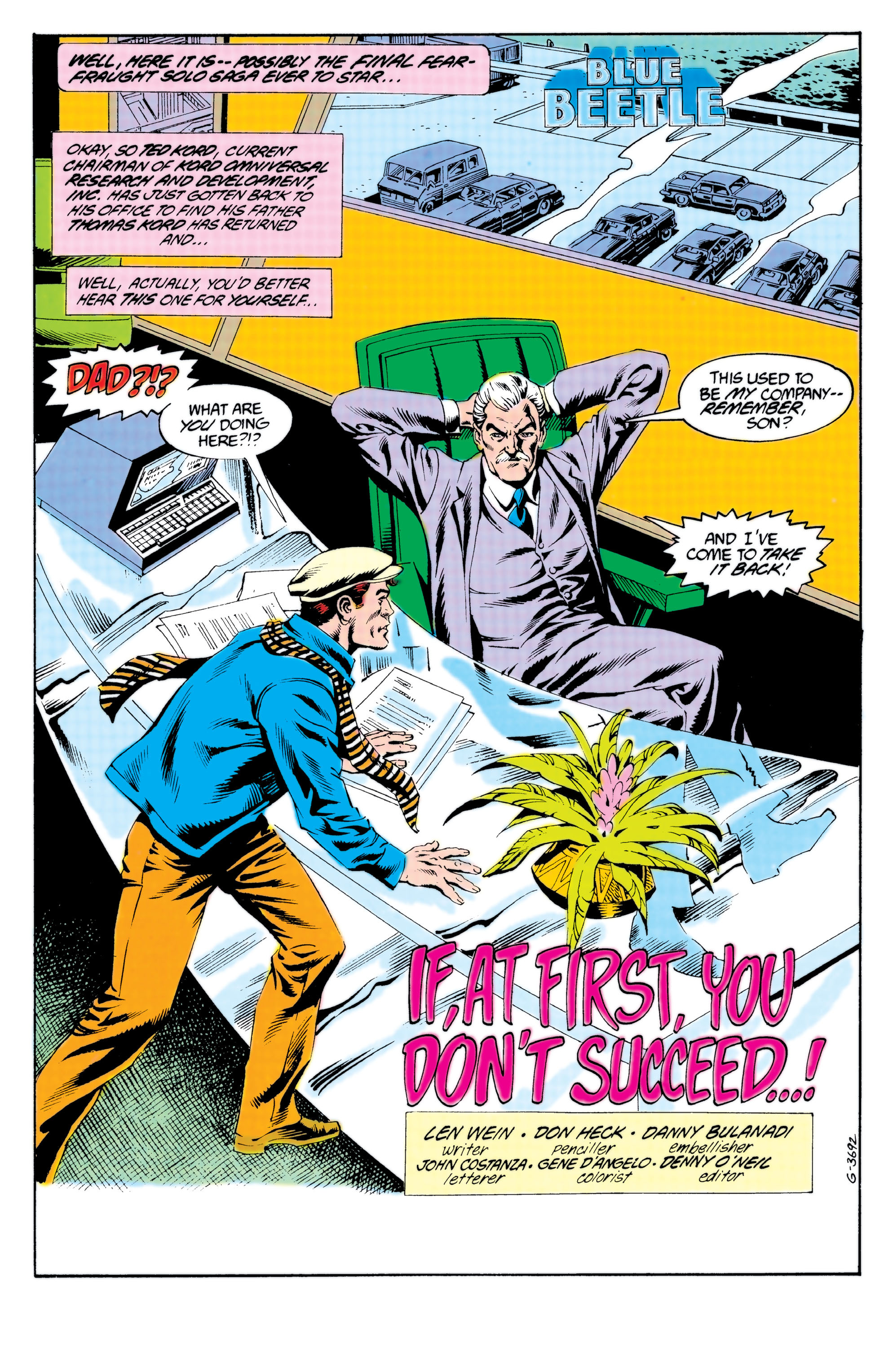 Read online Blue Beetle (1986) comic -  Issue #24 - 2