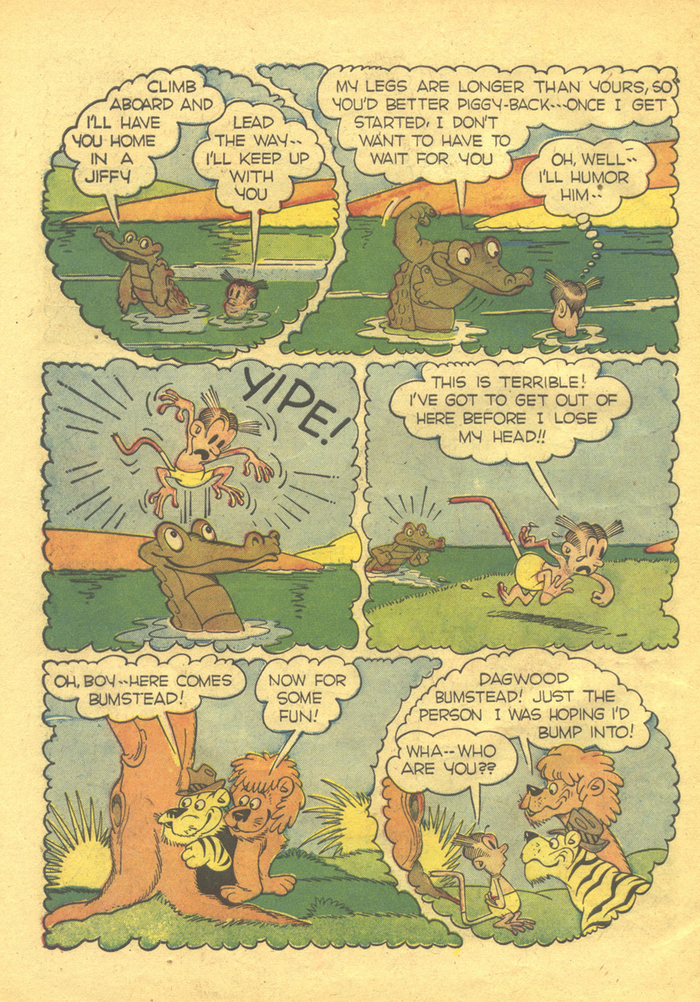 Read online Blondie Comics (1947) comic -  Issue #4 - 30