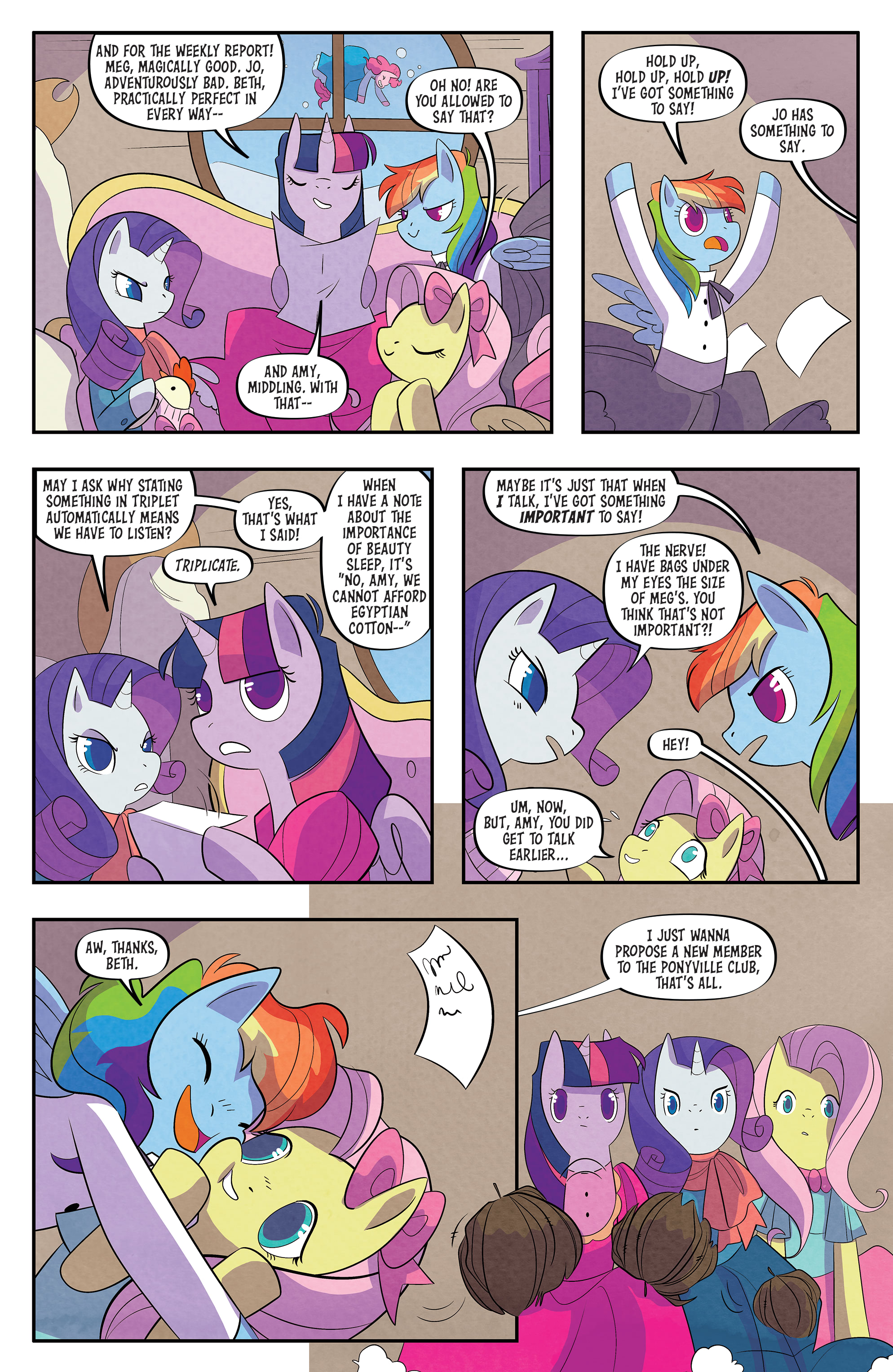 Read online My Little Pony: Classics Reimagined - Little Fillies comic -  Issue #2 - 4