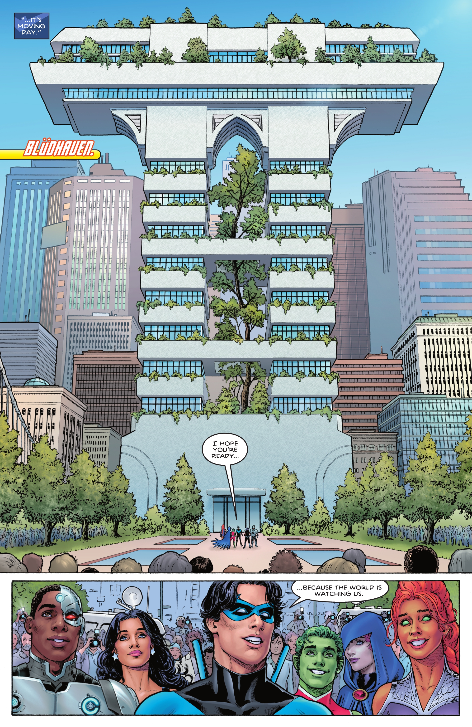 Read online Titans (2023) comic -  Issue #1 - 10