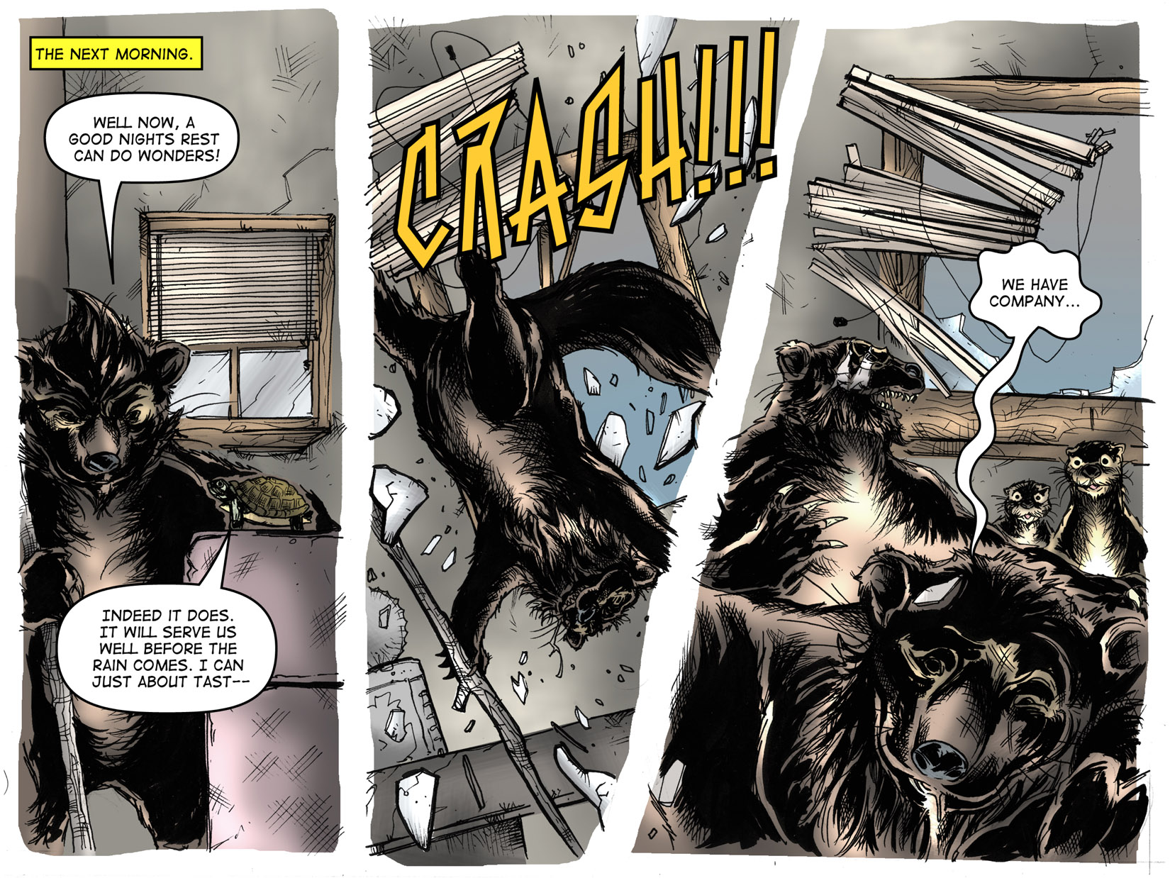 Read online War of the Woods: Season One comic -  Issue #5 - 8