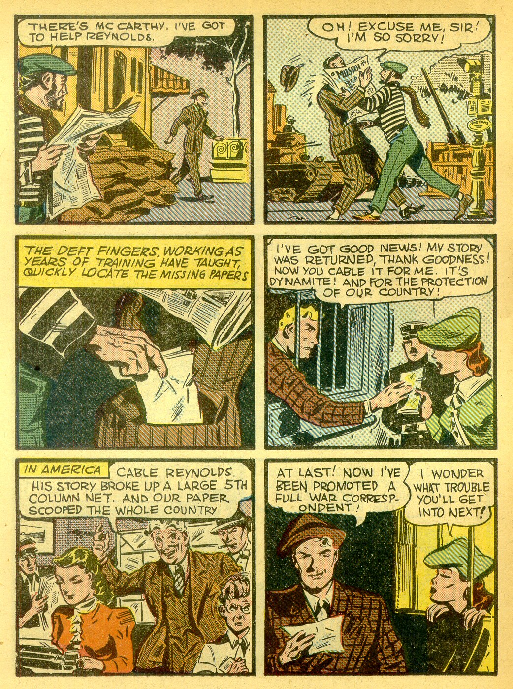 Read online Captain Flight Comics comic -  Issue #2 - 36