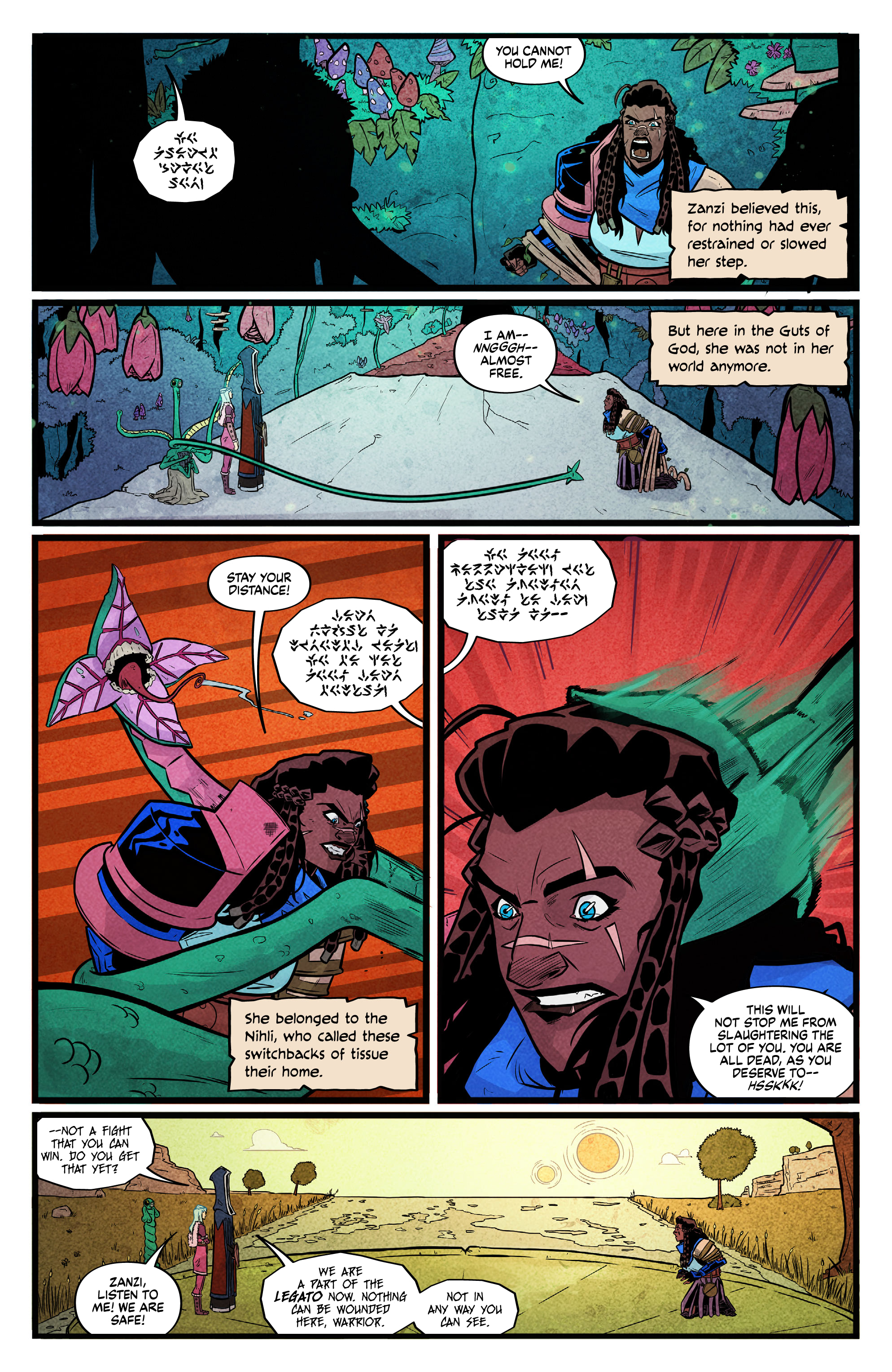 Read online Godfell comic -  Issue #4 - 7