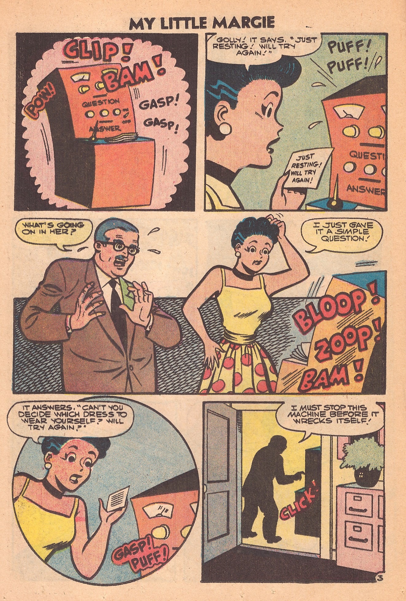 Read online My Little Margie (1954) comic -  Issue #22 - 12