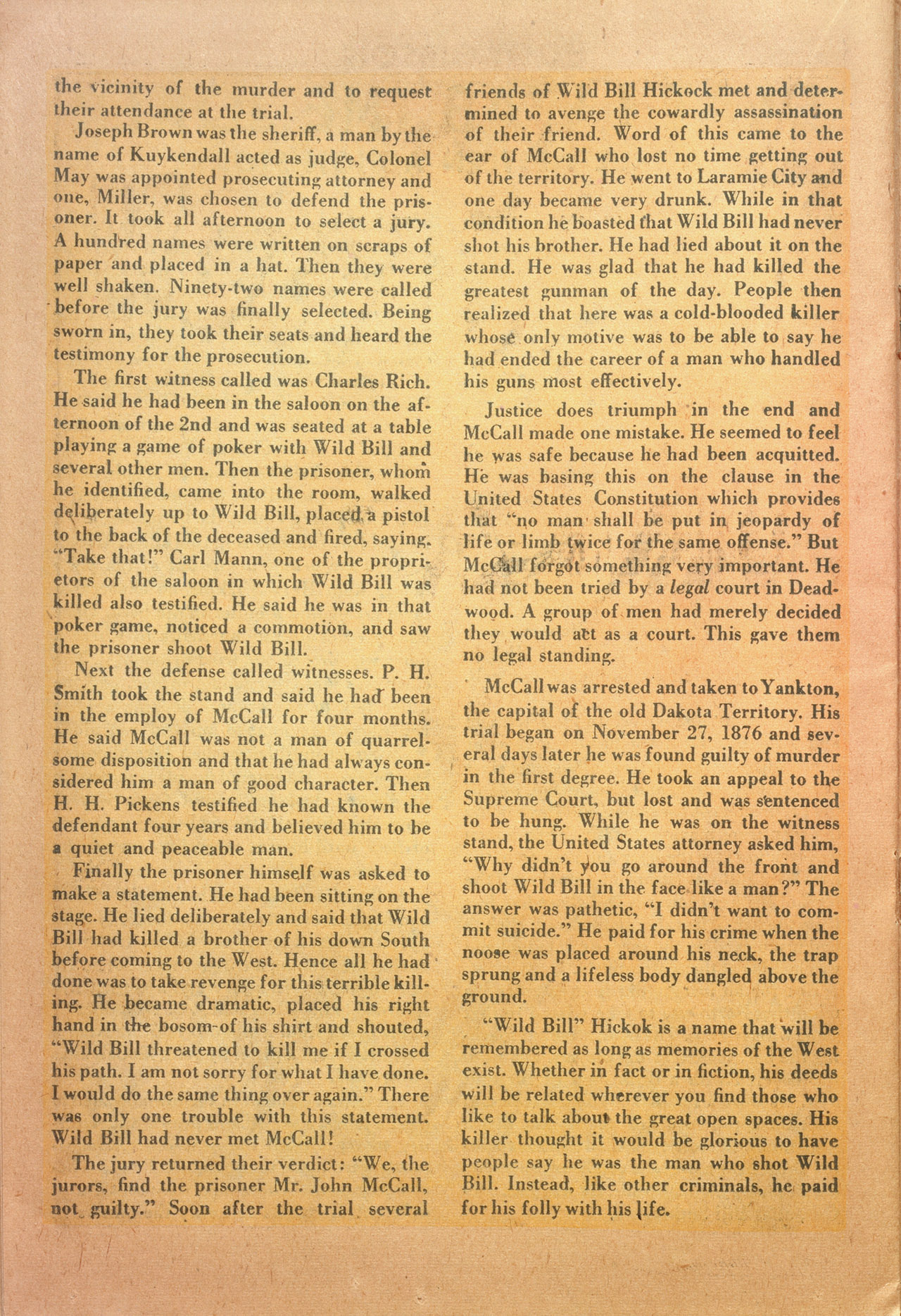 Read online Hoot Gibson comic -  Issue #1 - 22