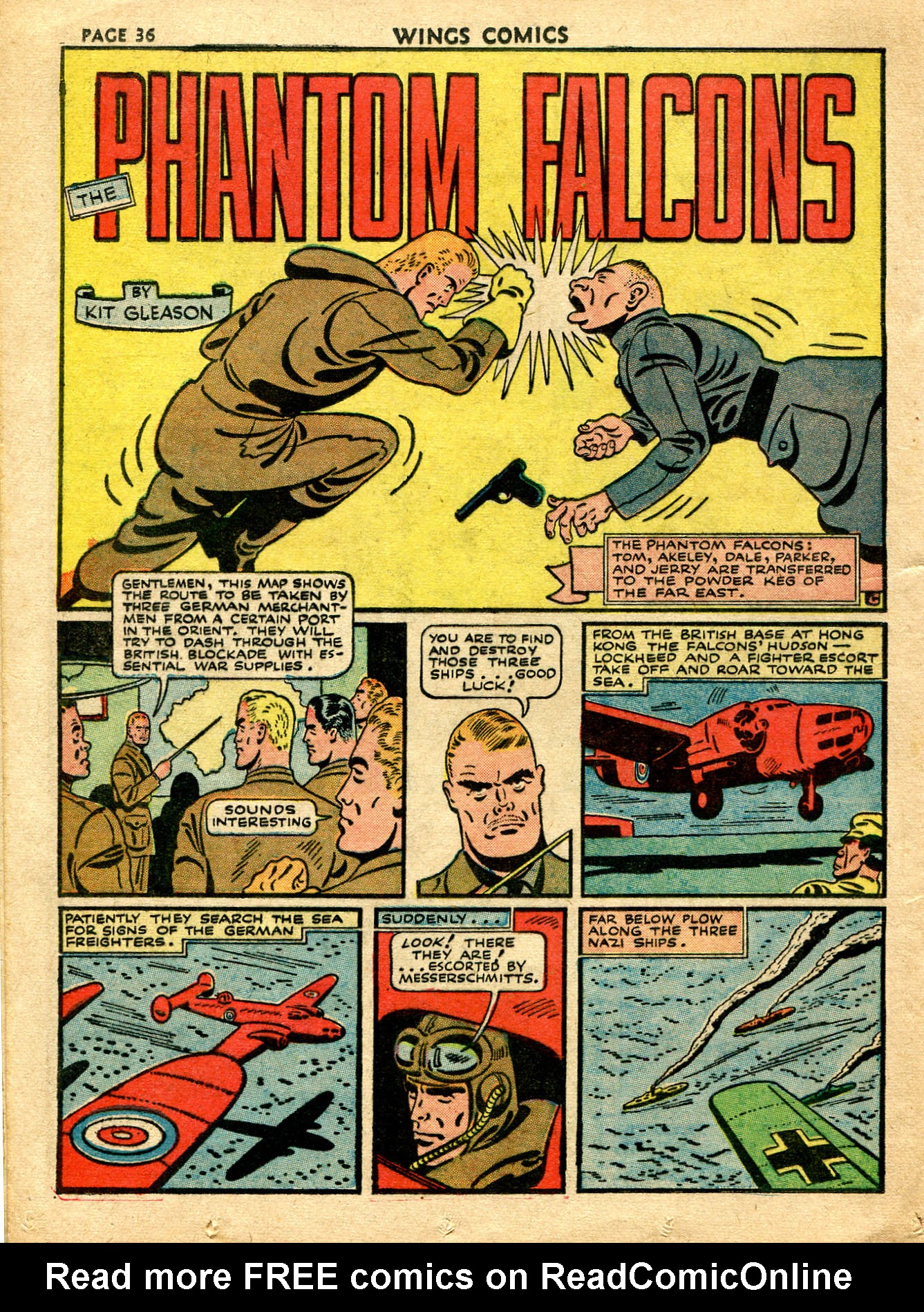 Read online Wings Comics comic -  Issue #15 - 38