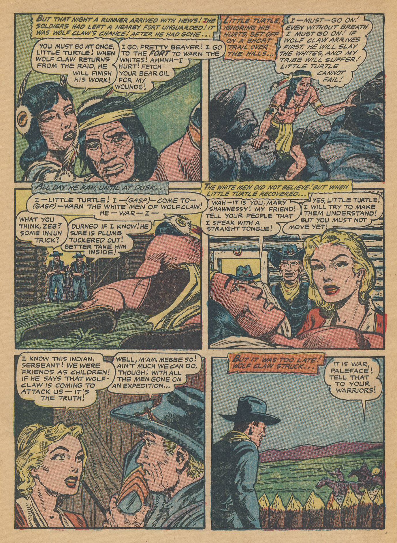 Read online Gunsmoke Trail comic -  Issue #2 - 17