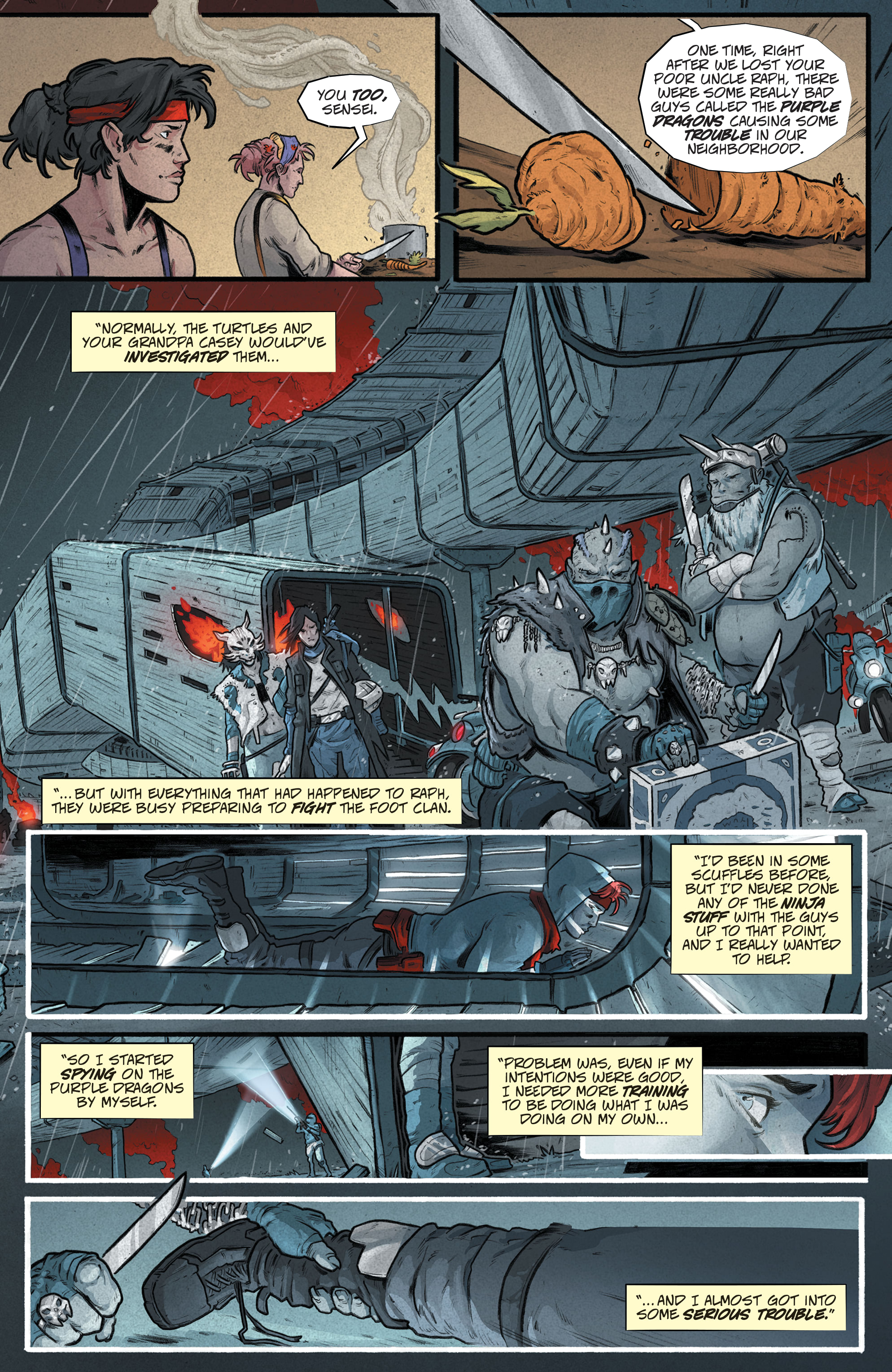 Read online Teenage Mutant Ninja Turtles: The Last Ronin - The Lost Years comic -  Issue #3 - 8