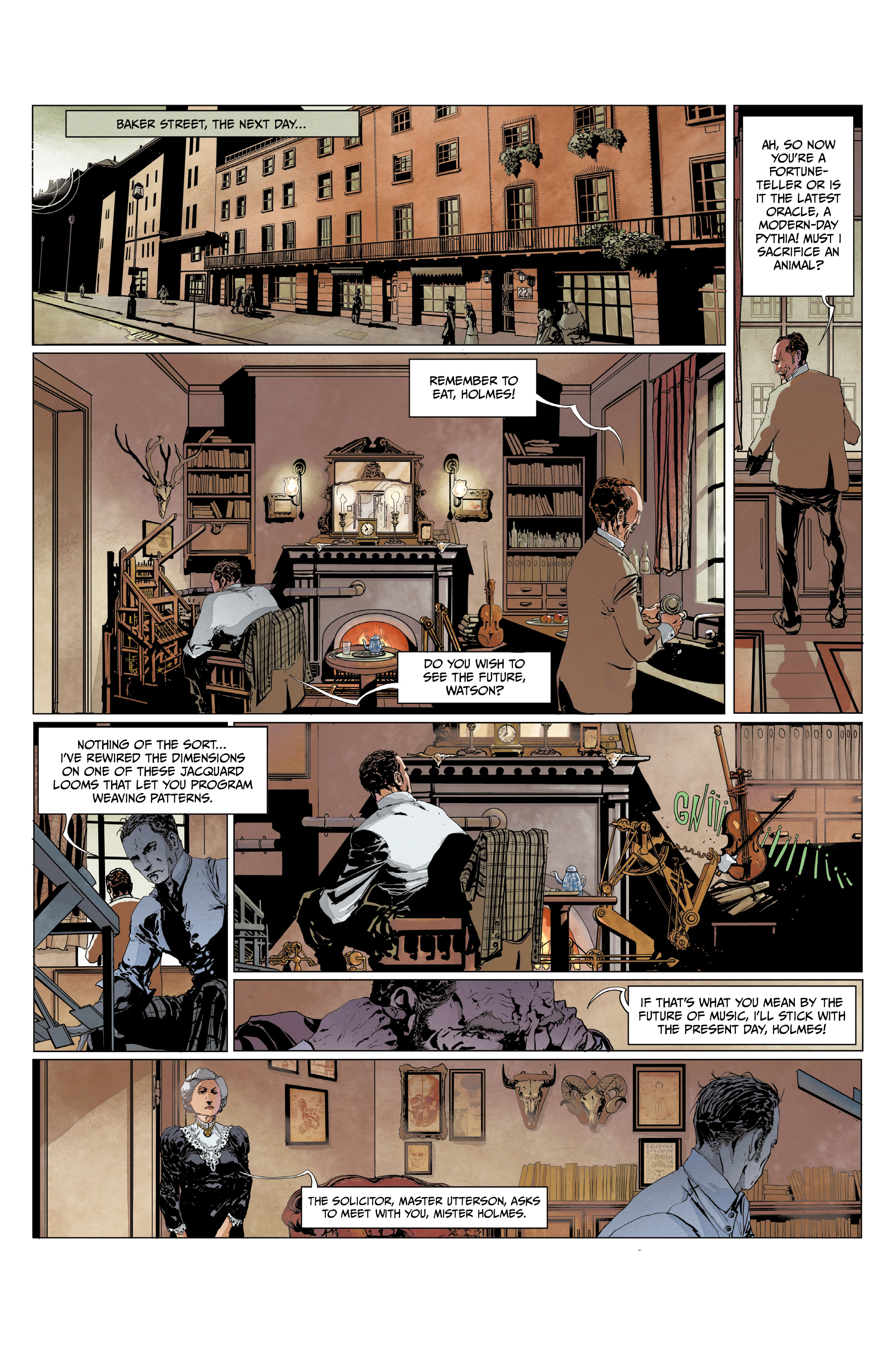 Read online M.O.R.I.A.R.T.Y : The Clockwork Empire comic -  Issue #1 - 30