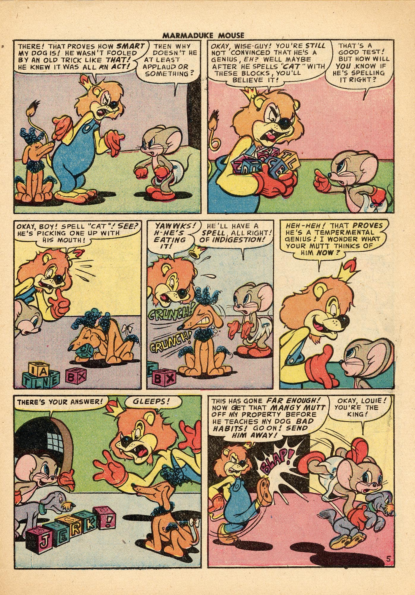 Read online Marmaduke Mouse comic -  Issue #34 - 7