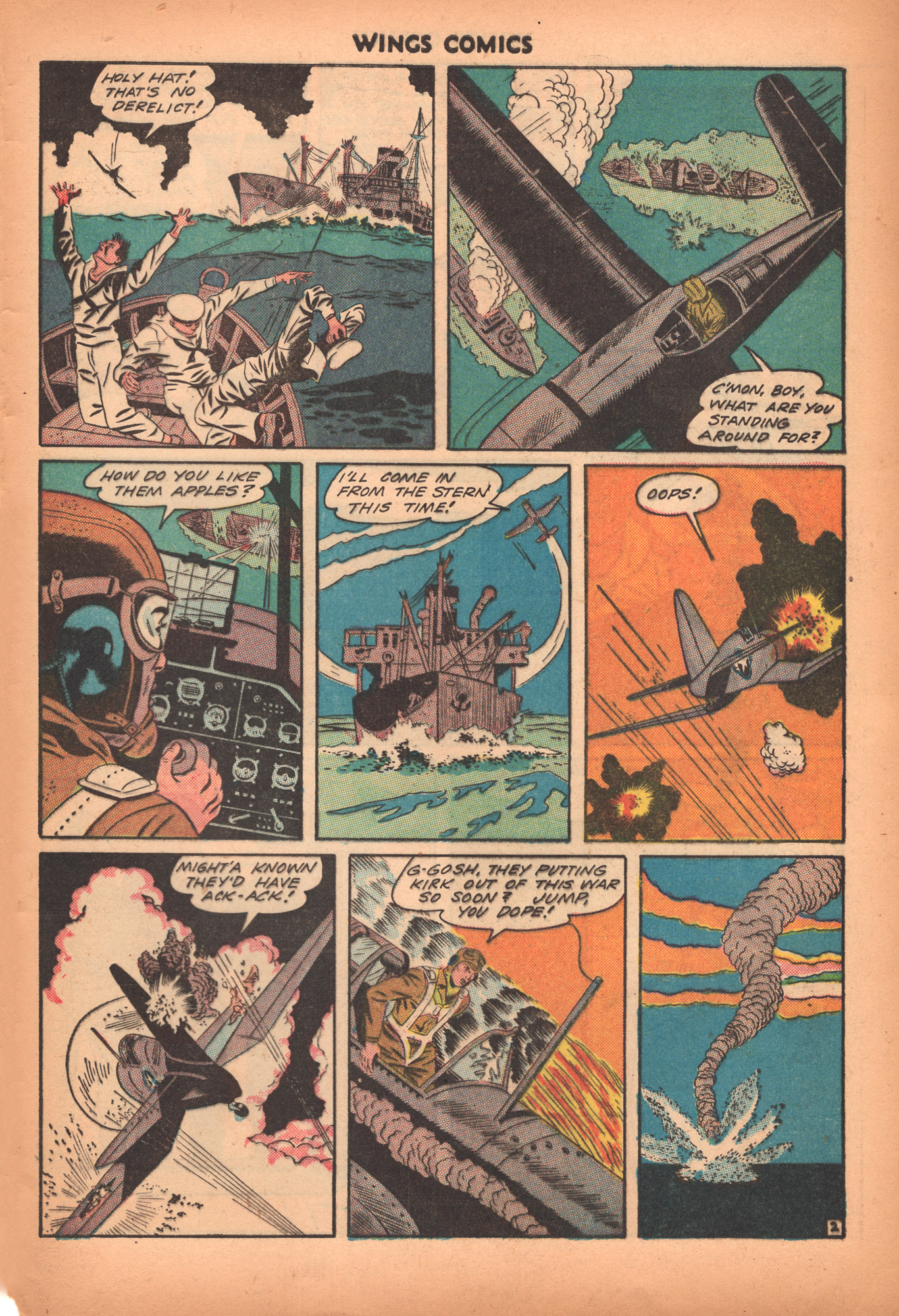 Read online Wings Comics comic -  Issue #48 - 45