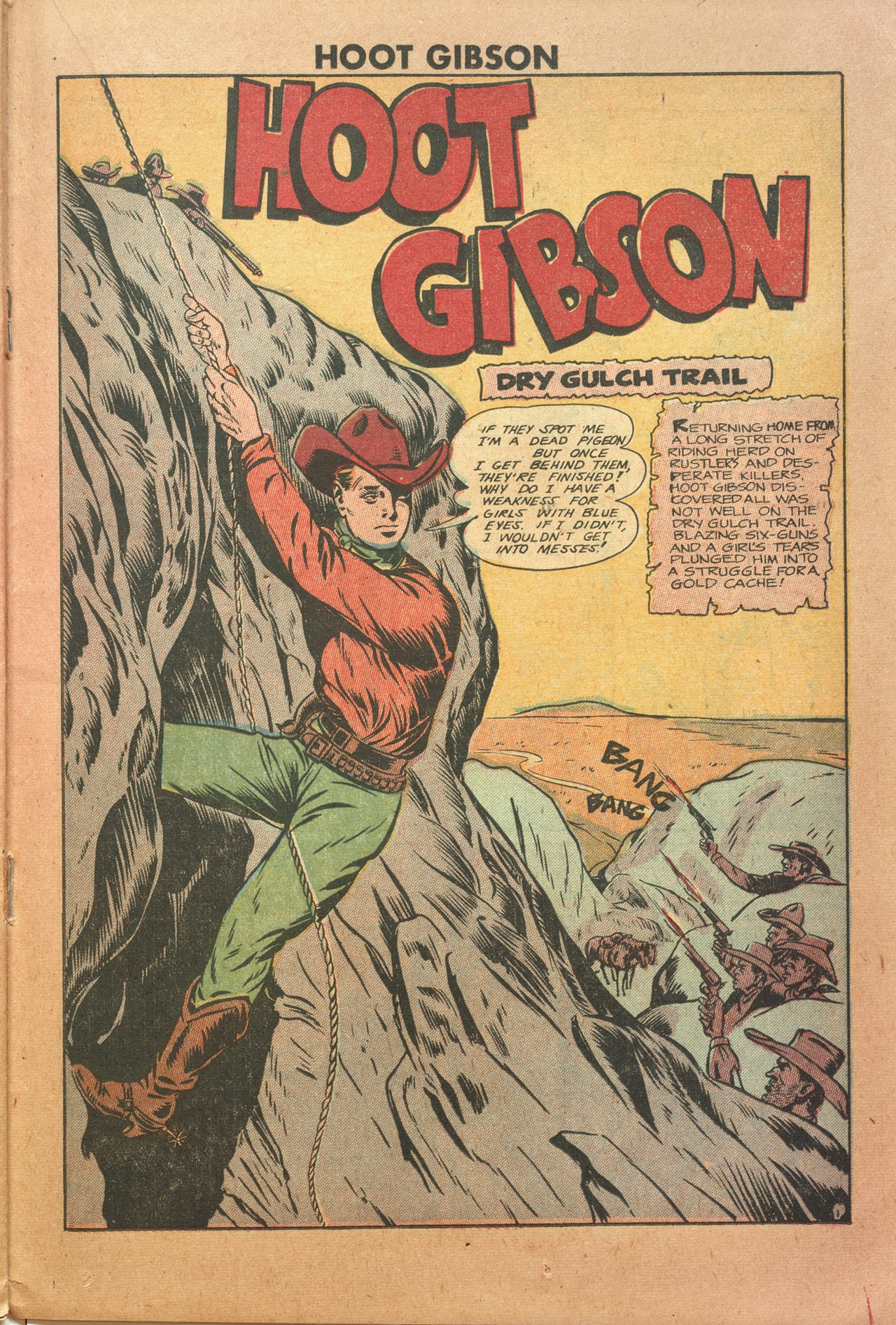 Read online Hoot Gibson comic -  Issue #1 - 23