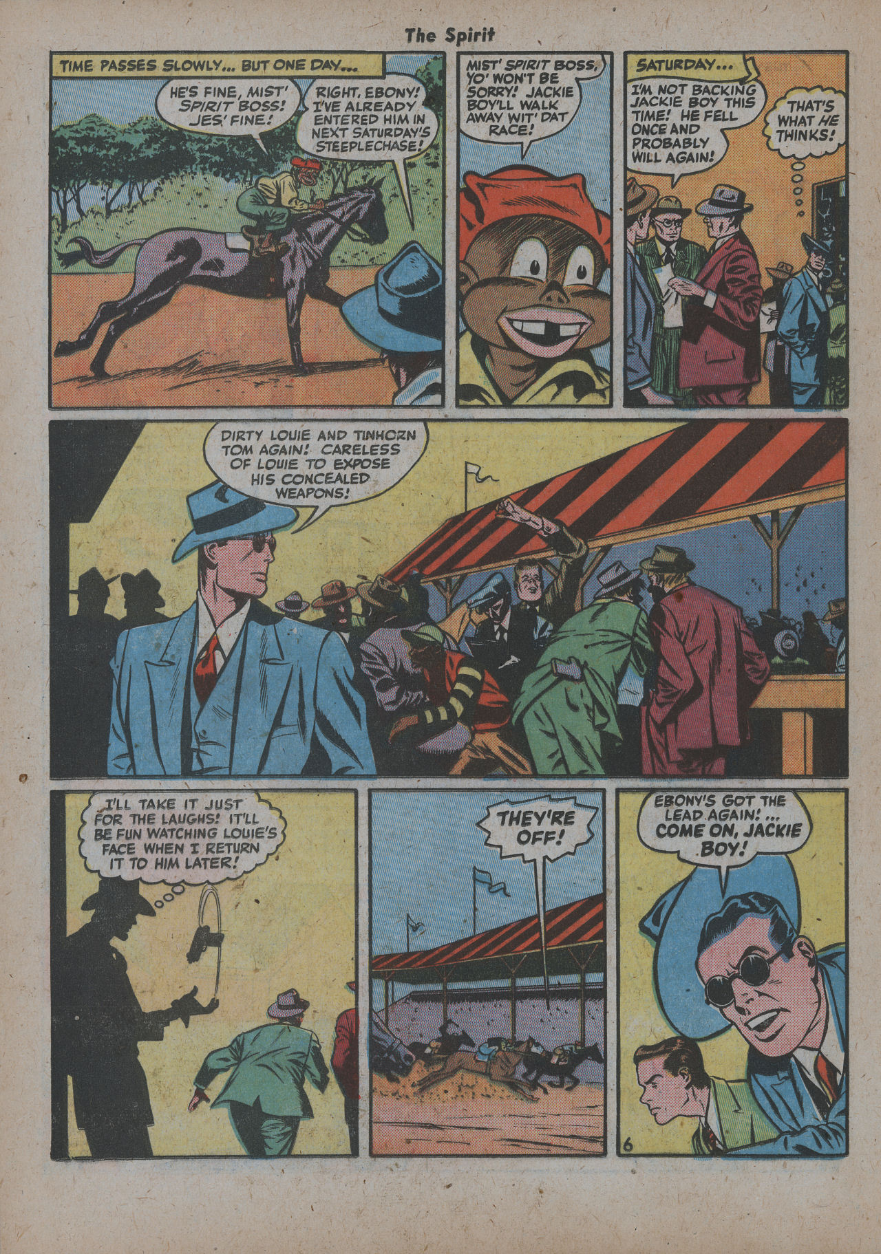 Read online The Spirit (1944) comic -  Issue #16 - 16