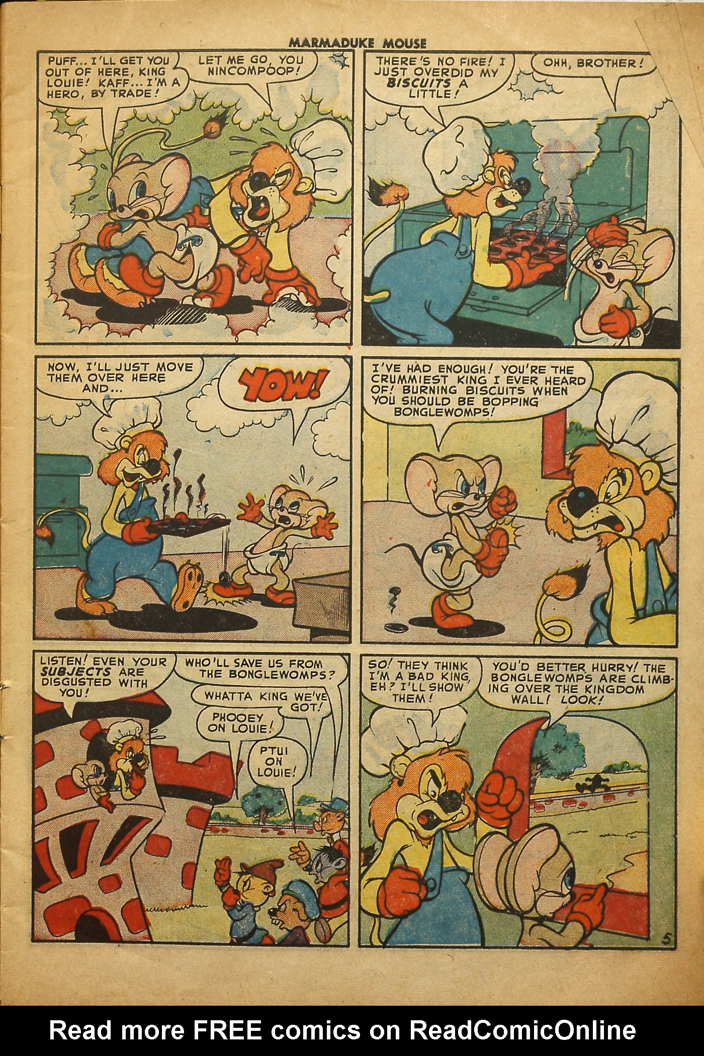 Read online Marmaduke Mouse comic -  Issue #30 - 7