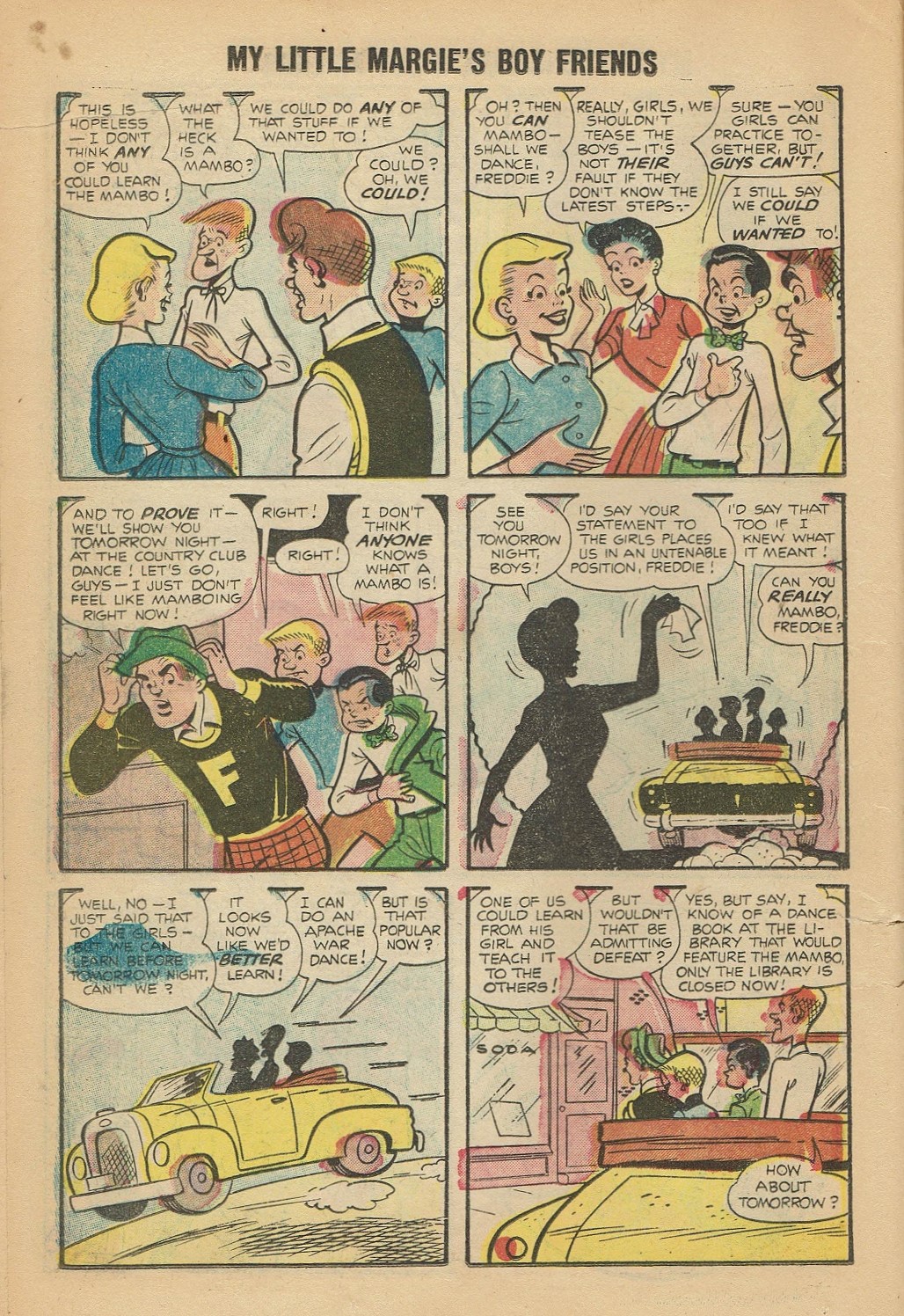 Read online My Little Margie's Boy Friends comic -  Issue #2 - 22