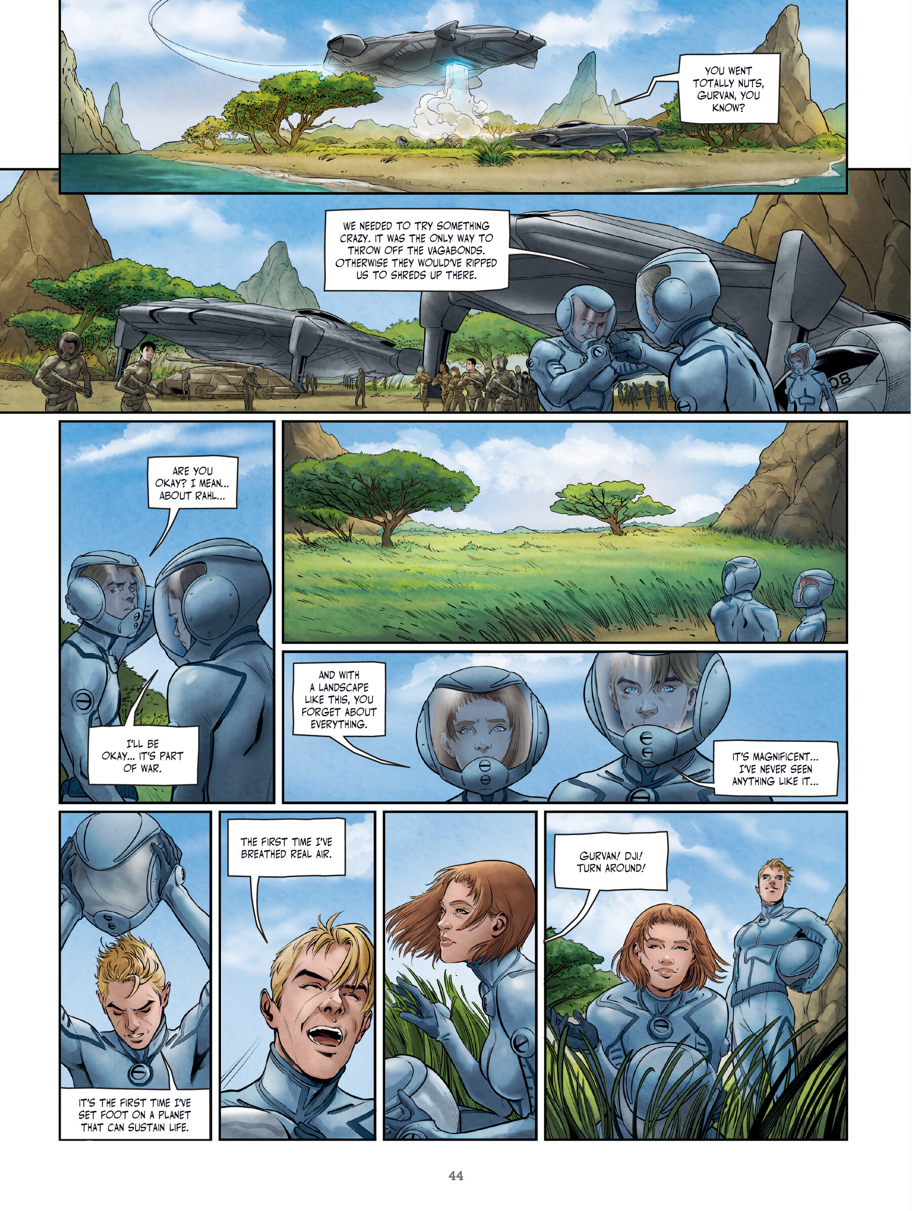 Read online Gurvan: A Dream of Earth comic -  Issue # TPB - 43
