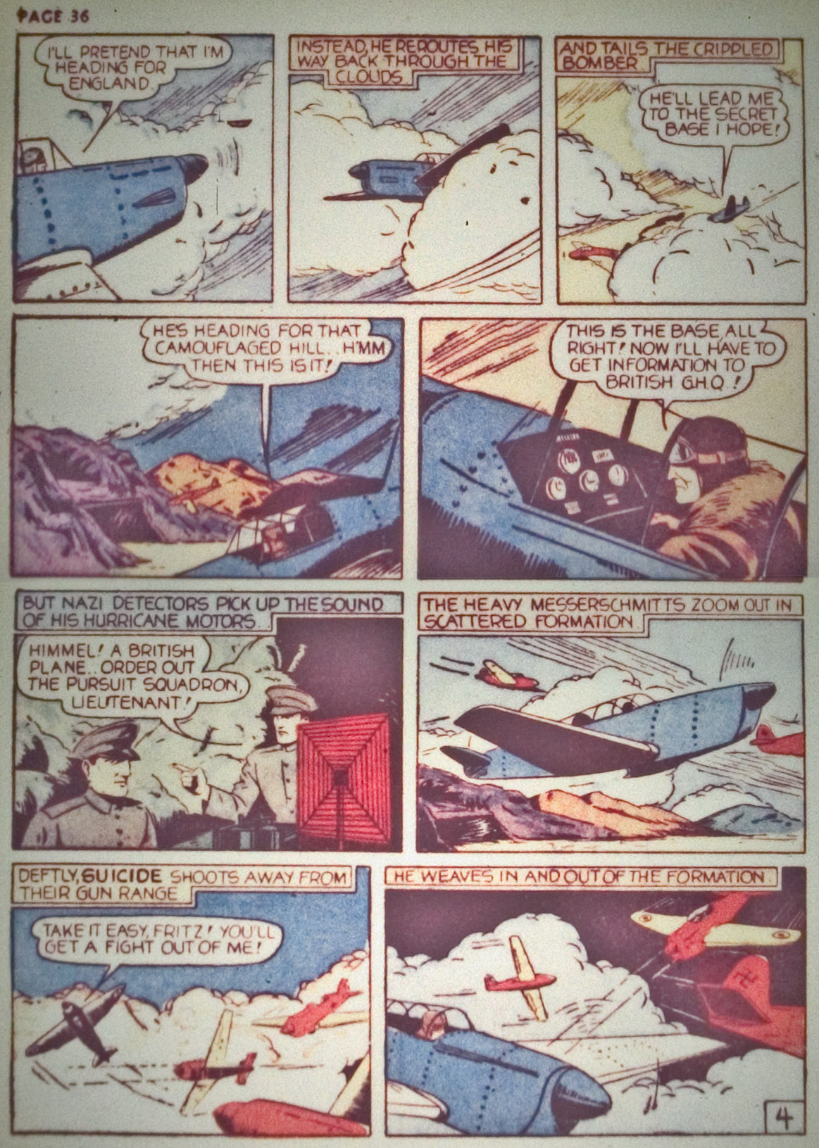 Read online Wings Comics comic -  Issue #1 - 39