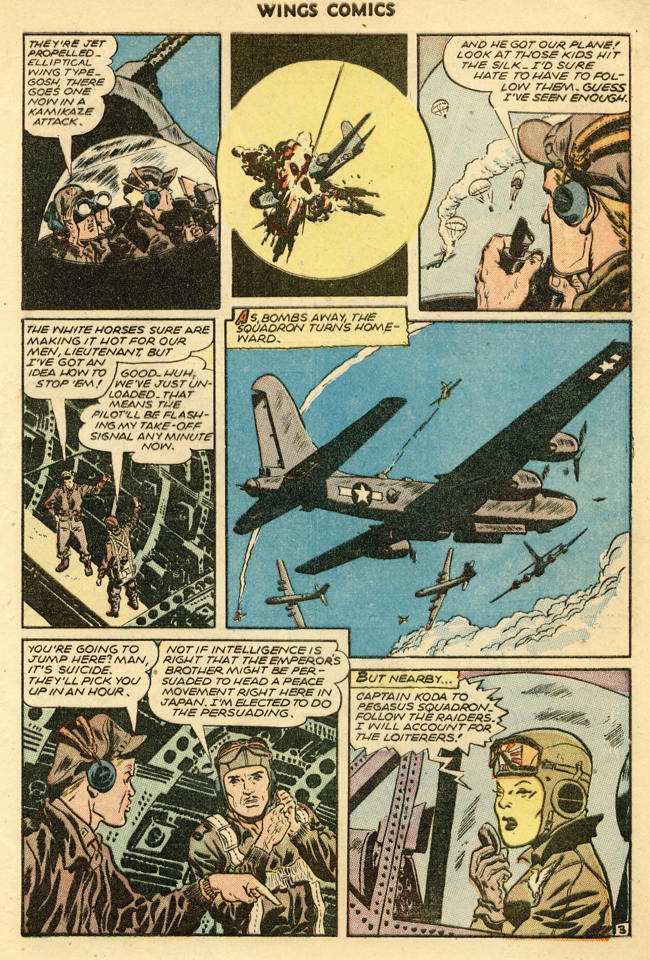 Read online Wings Comics comic -  Issue #64 - 5
