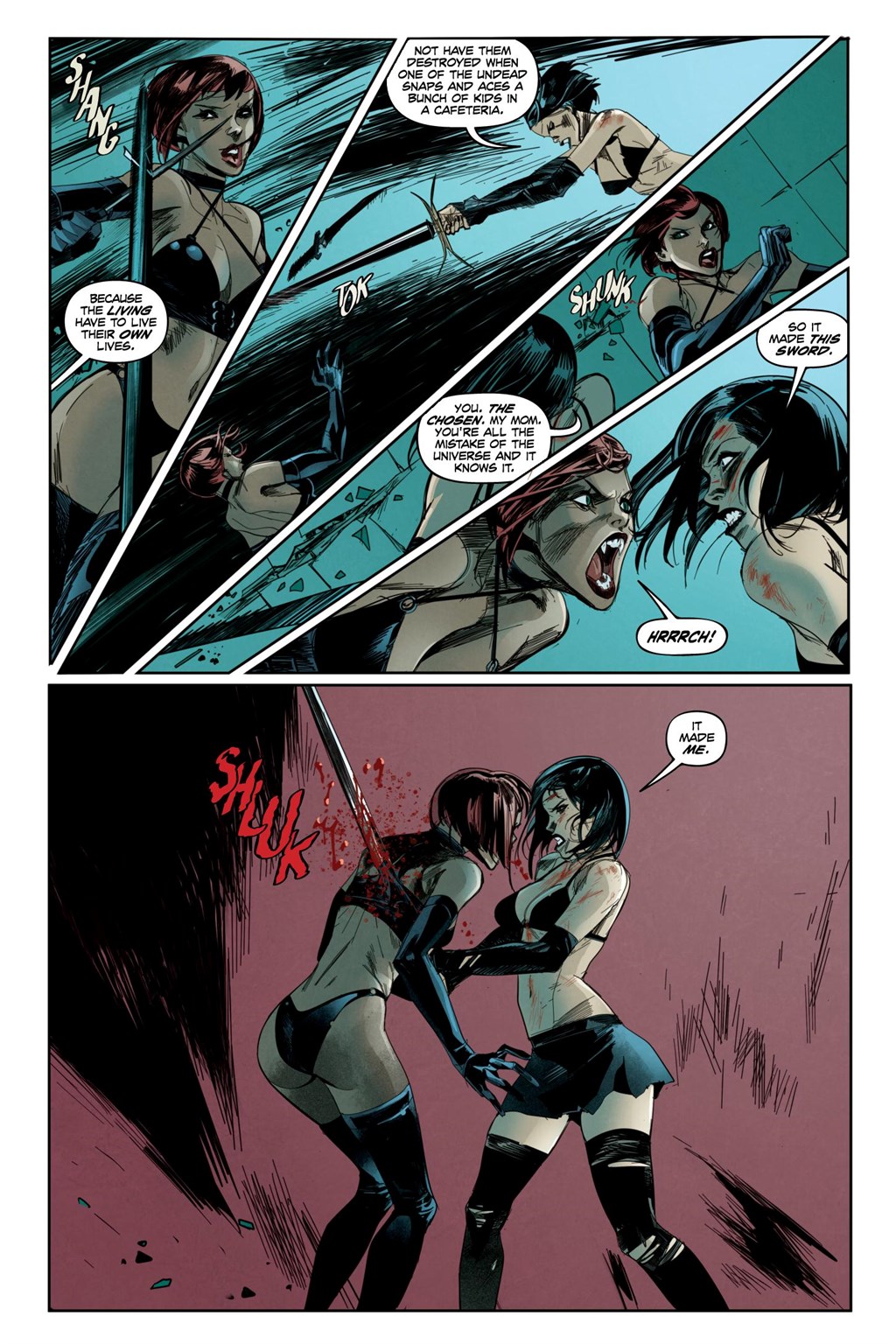 Read online Hack/Slash Omnibus: The Crossovers comic -  Issue # TPB (Part 3) - 73