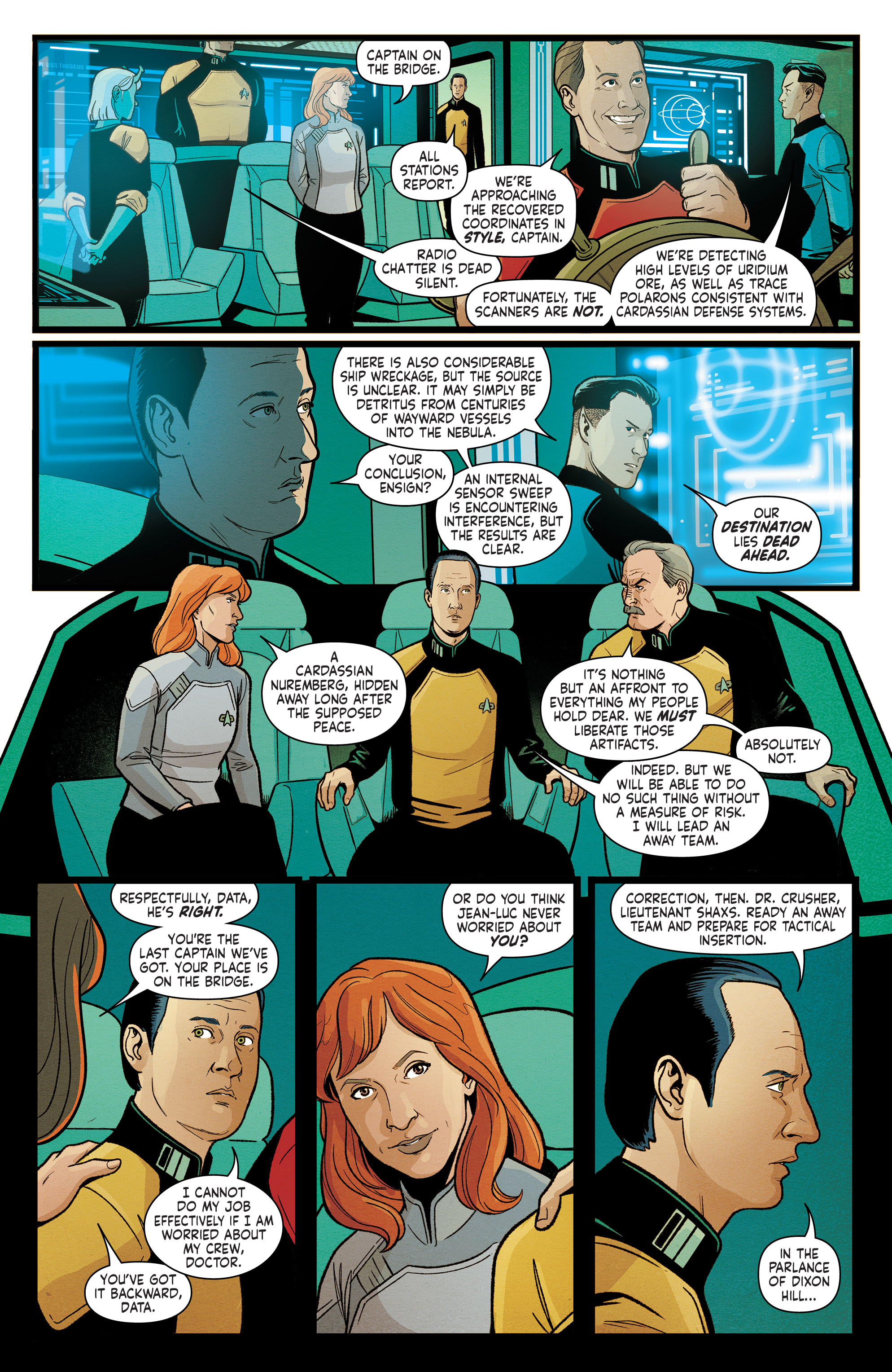 Read online Star Trek (2022) comic -  Issue #8 - 21