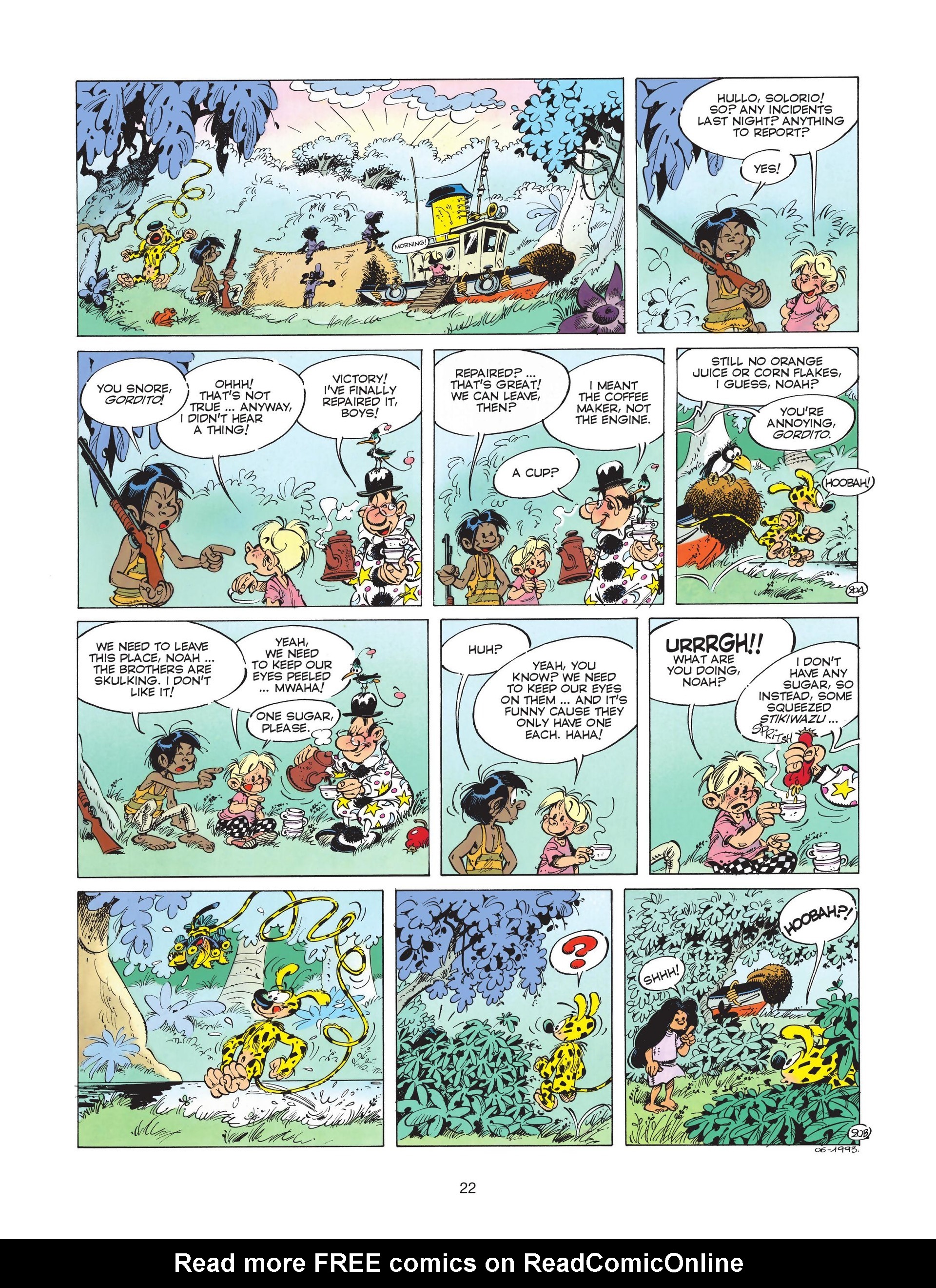 Read online Marsupilami comic -  Issue #8 - 24
