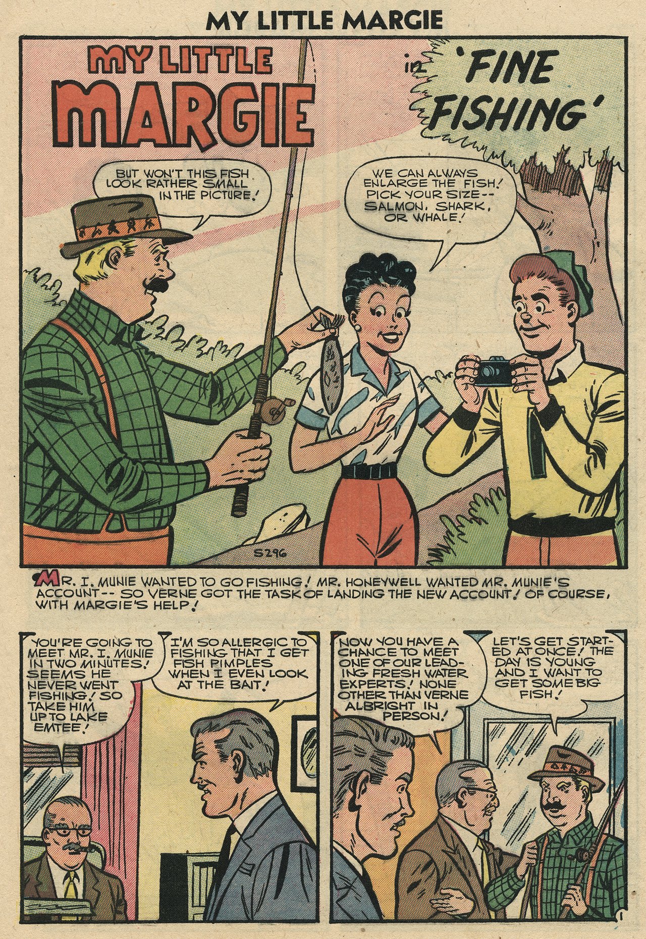 Read online My Little Margie (1954) comic -  Issue #14 - 9