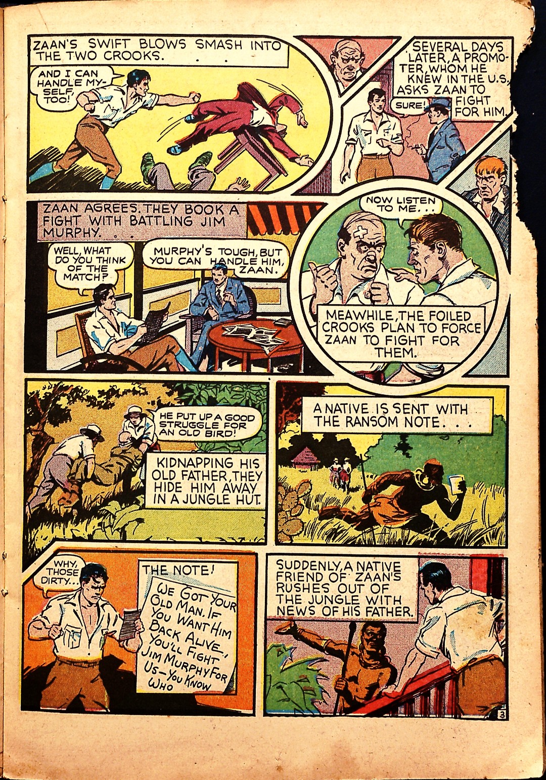 Read online Captain Flight Comics comic -  Issue #10 - 22