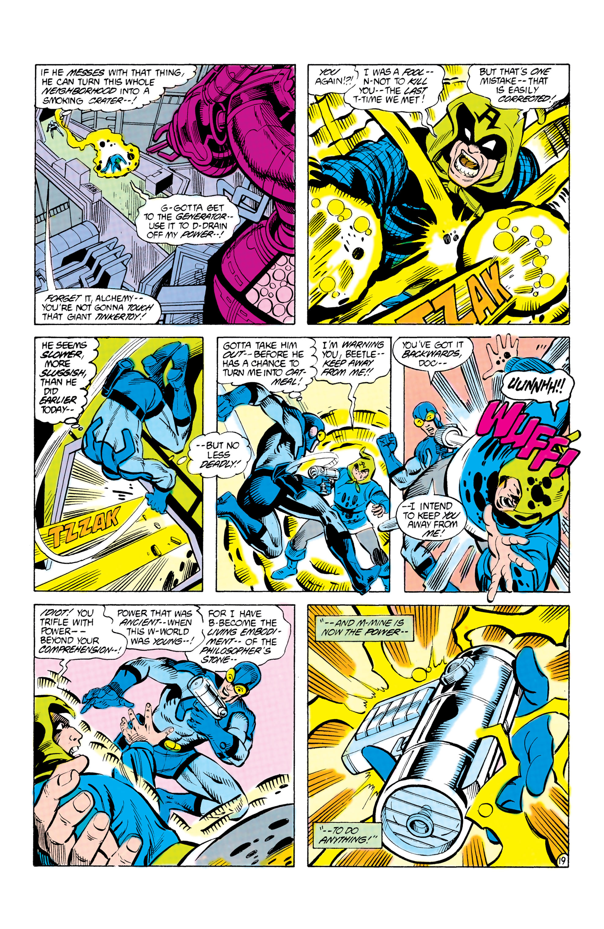 Read online Blue Beetle (1986) comic -  Issue #4 - 20