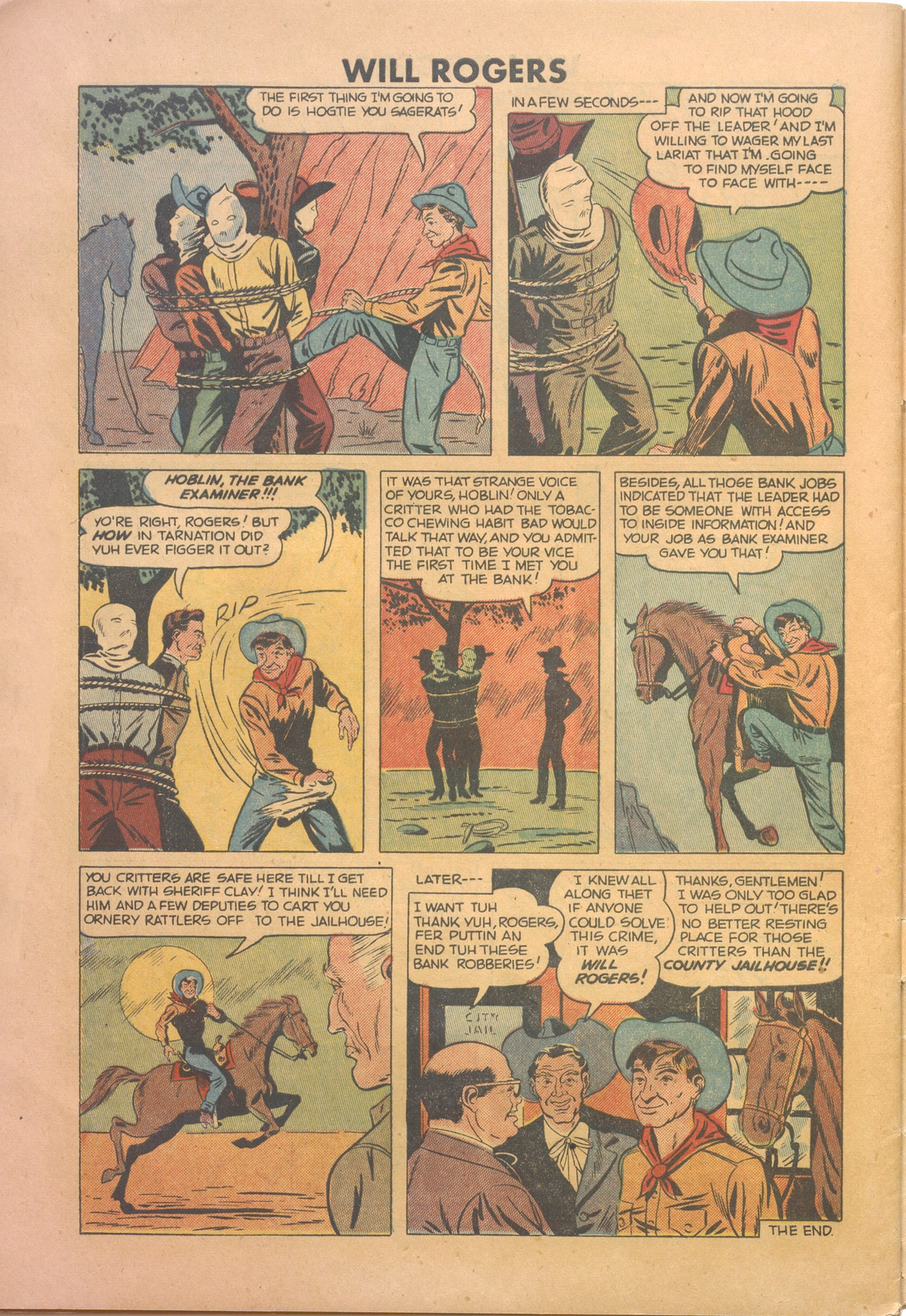 Read online Will Rogers Western comic -  Issue #2 - 32