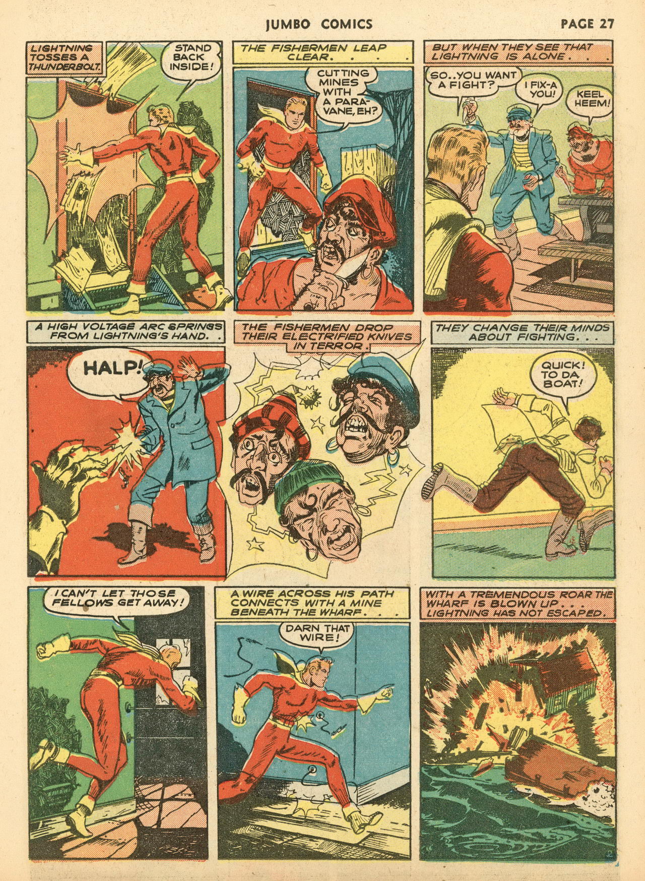 Read online Jumbo Comics comic -  Issue #29 - 29
