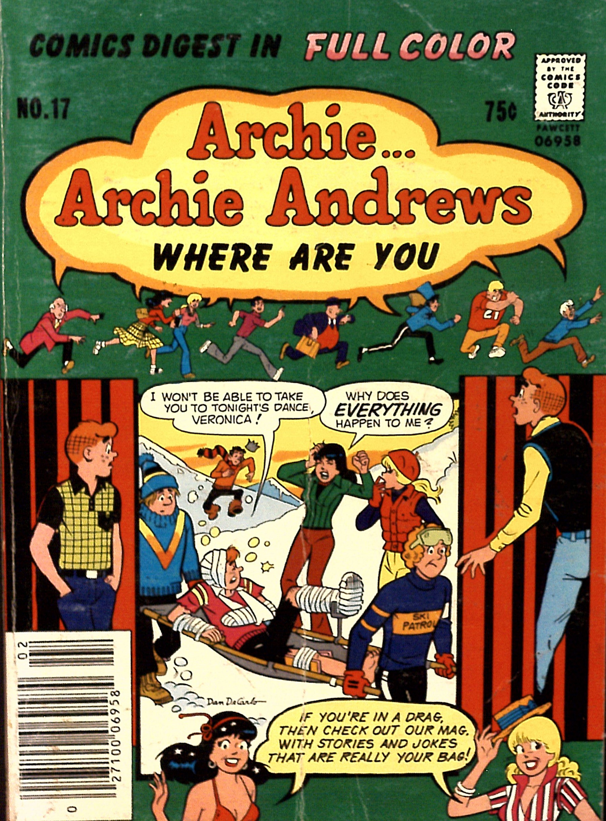 Read online Archie...Archie Andrews, Where Are You? Digest Magazine comic -  Issue #17 - 1
